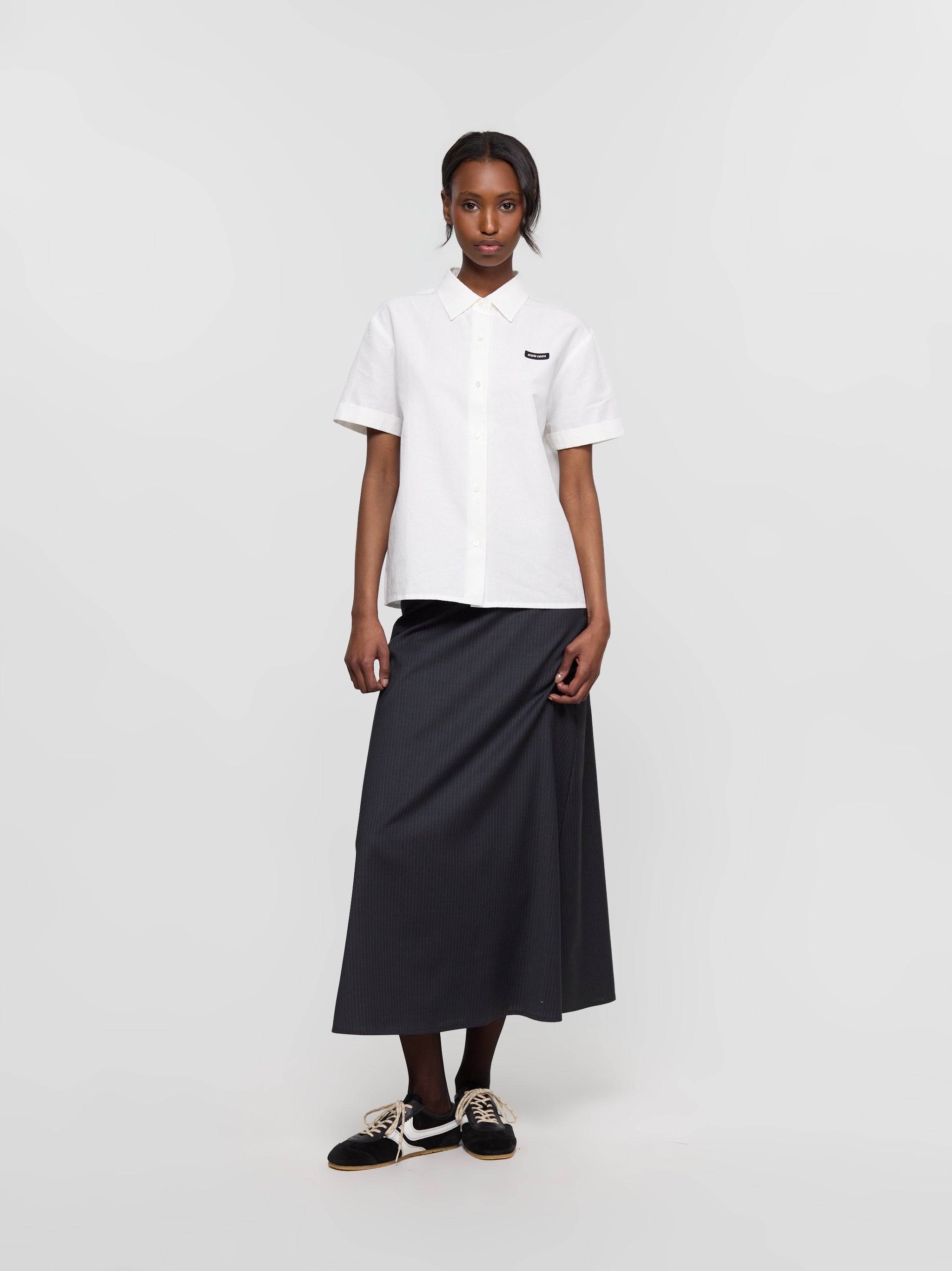 Boni Skirt in Dark Grey