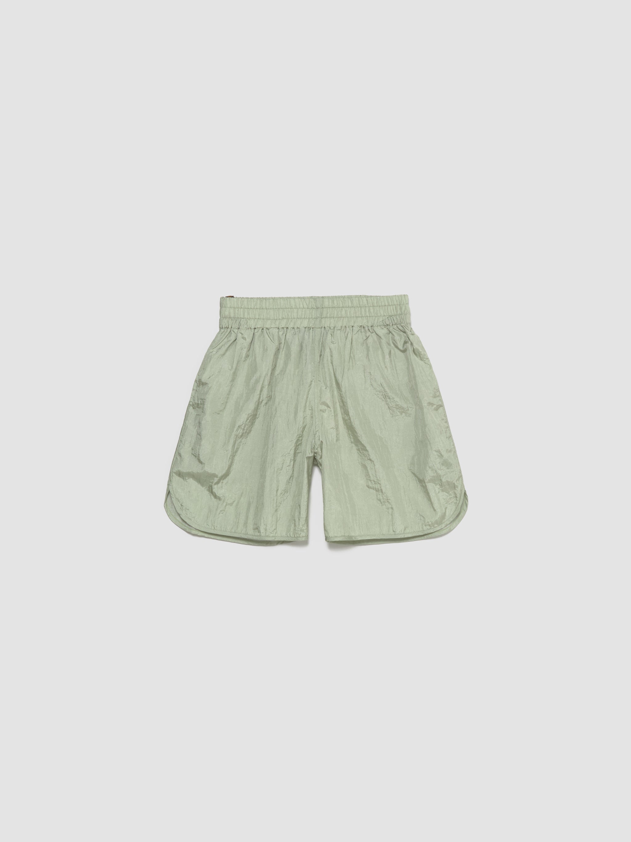 Parachute Swim Shorts in Soft Green