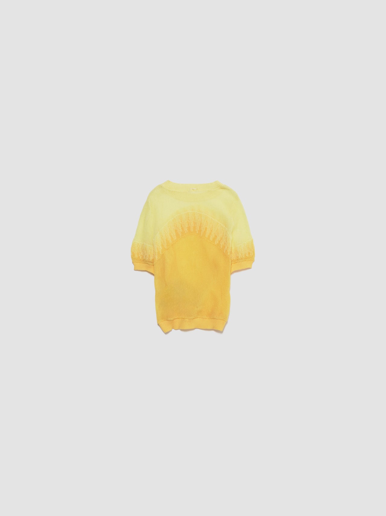 Fanged Tee in Light Yellow