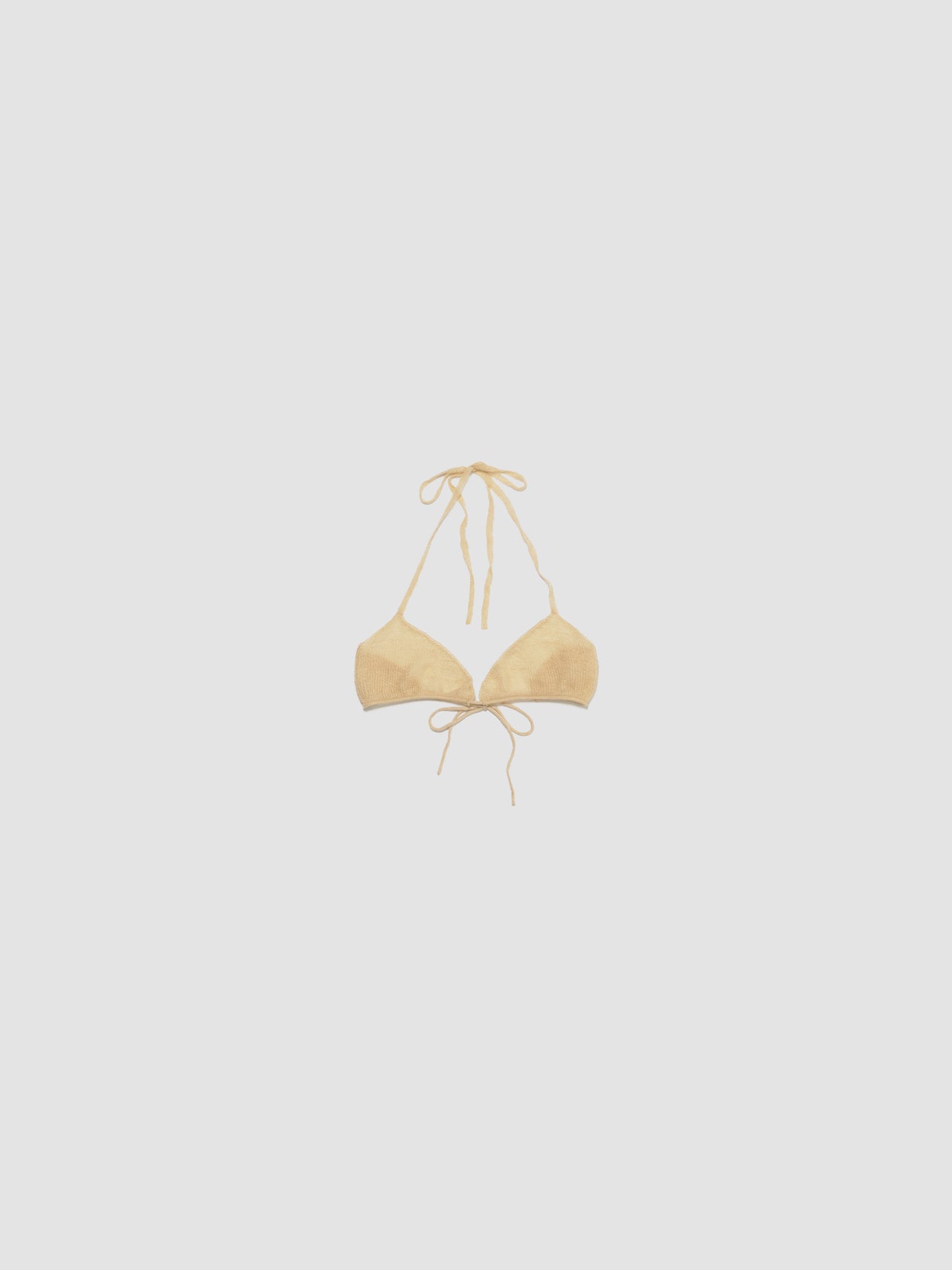 Ricepaper Cardigan with Bra in Beige