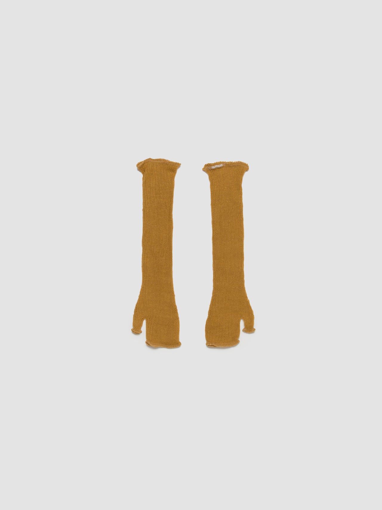 Ricepaper Short Gloves in Honey