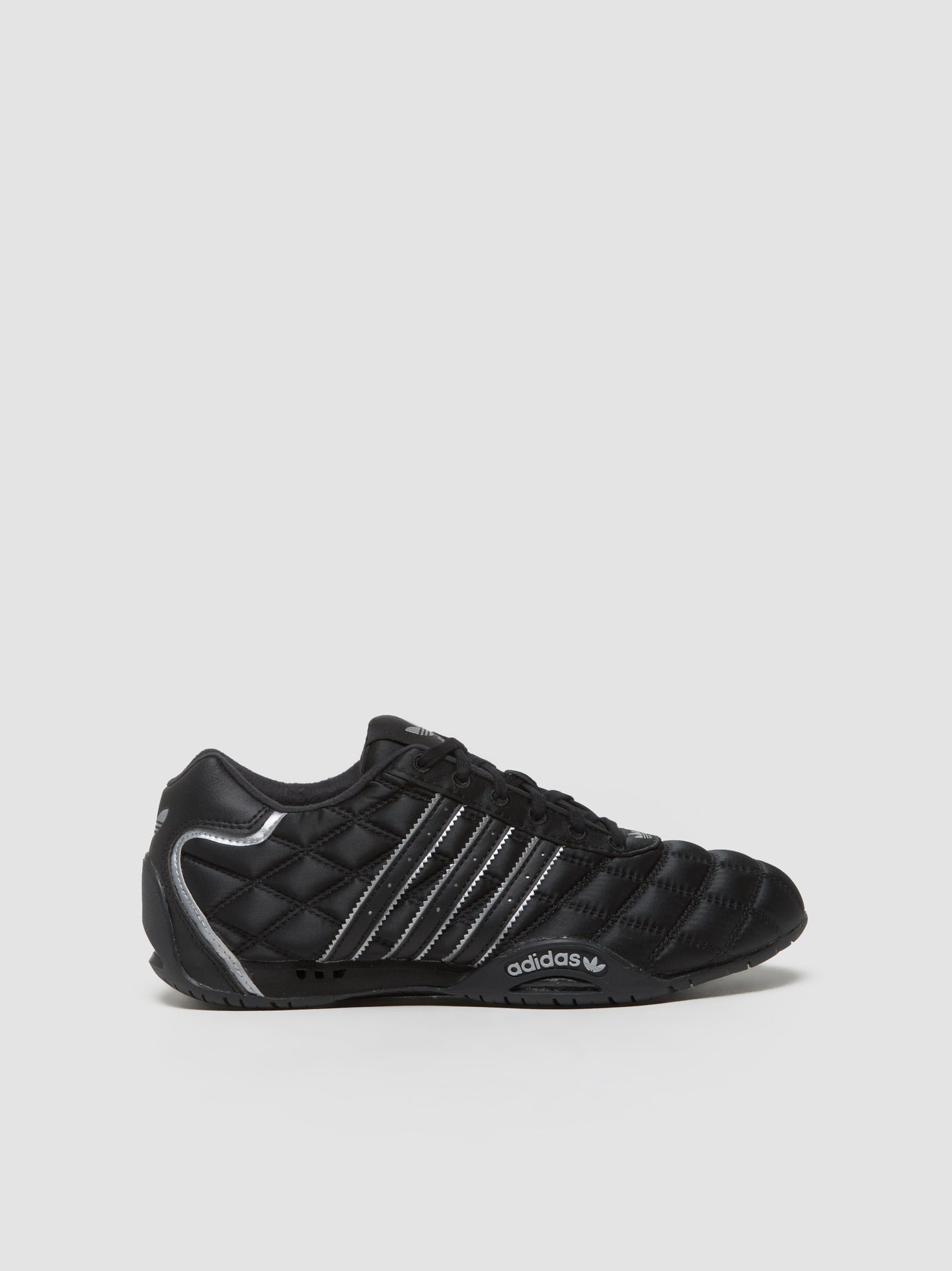WMNS Adiracer LT Sneaker in Core Black & Silver Metallic