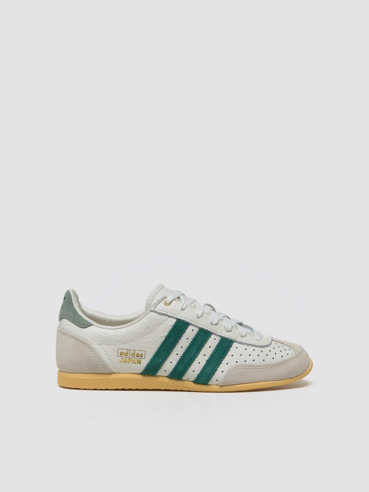 WMNS Japan Sneaker in Off White & Collegiate Green