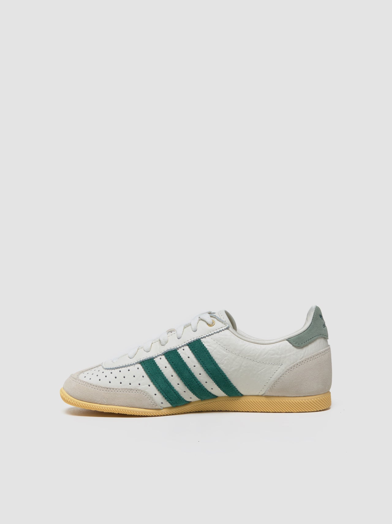 WMNS Japan Sneaker in Off White & Collegiate Green