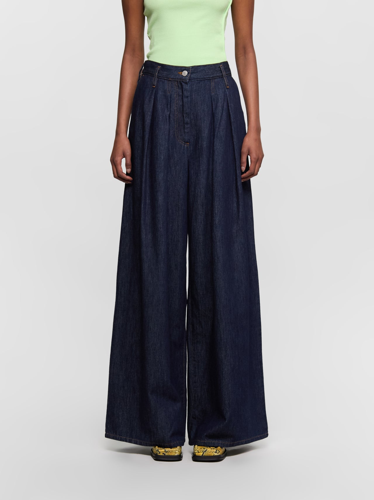 Pamplona Denim Pants in Indigo