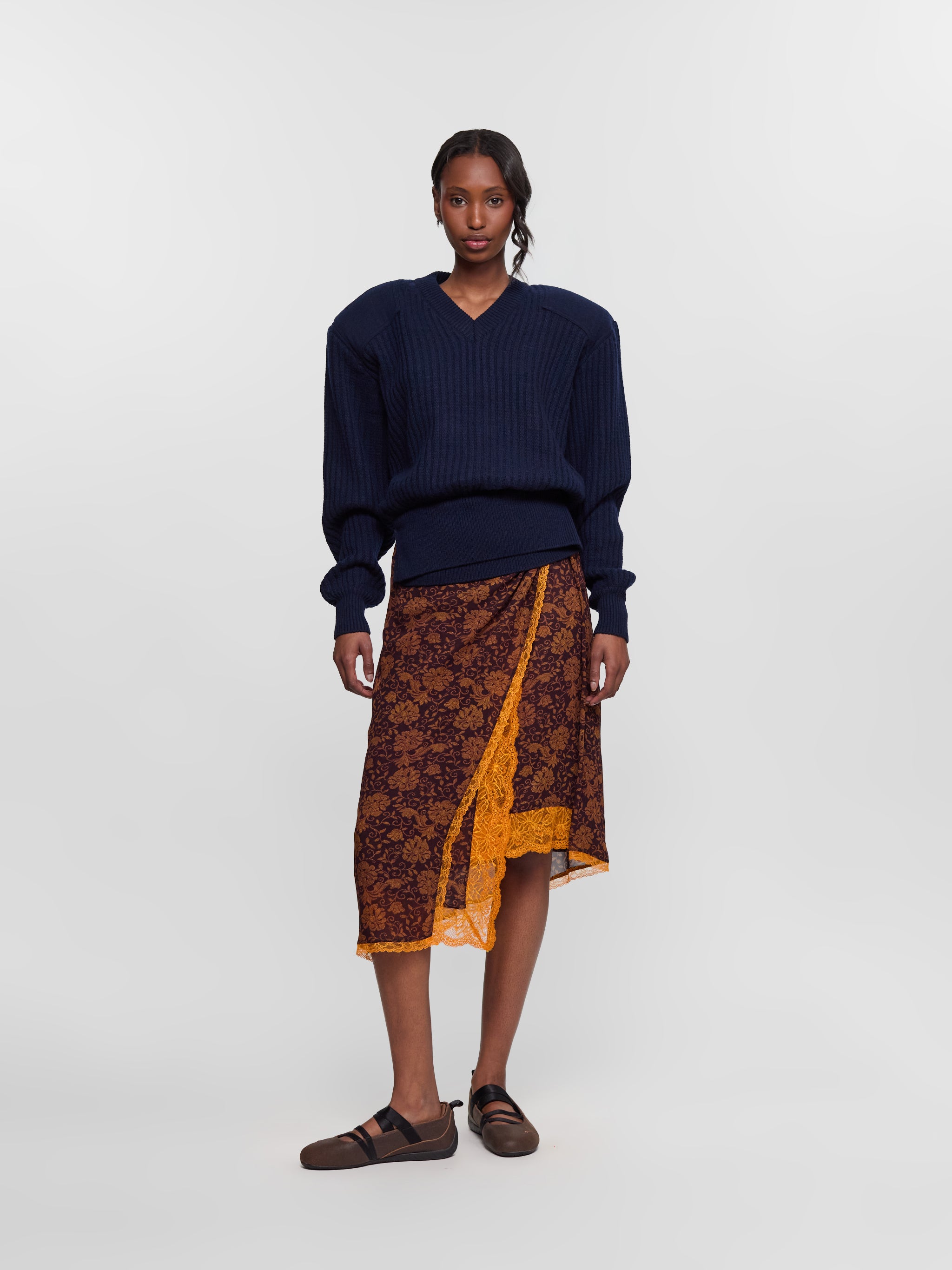 Display Army Sweater in Navy