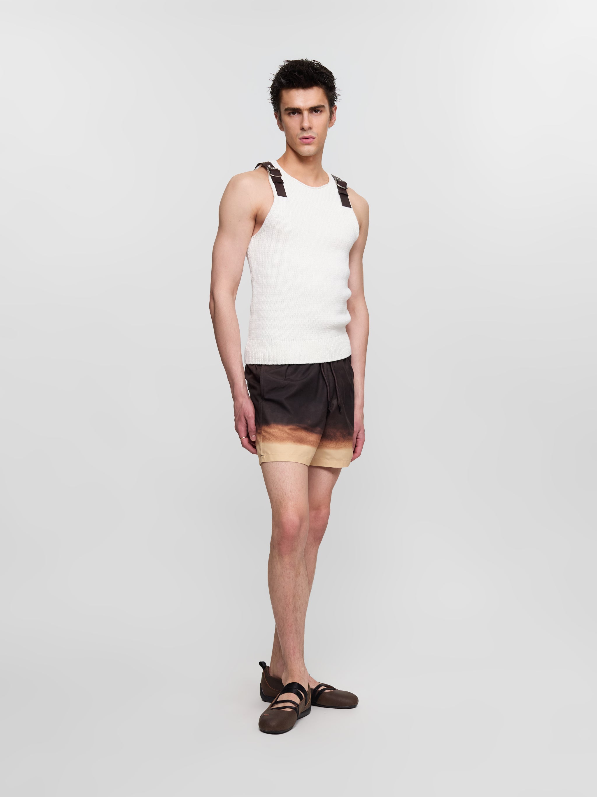 Phibbs Swimwear in Brown