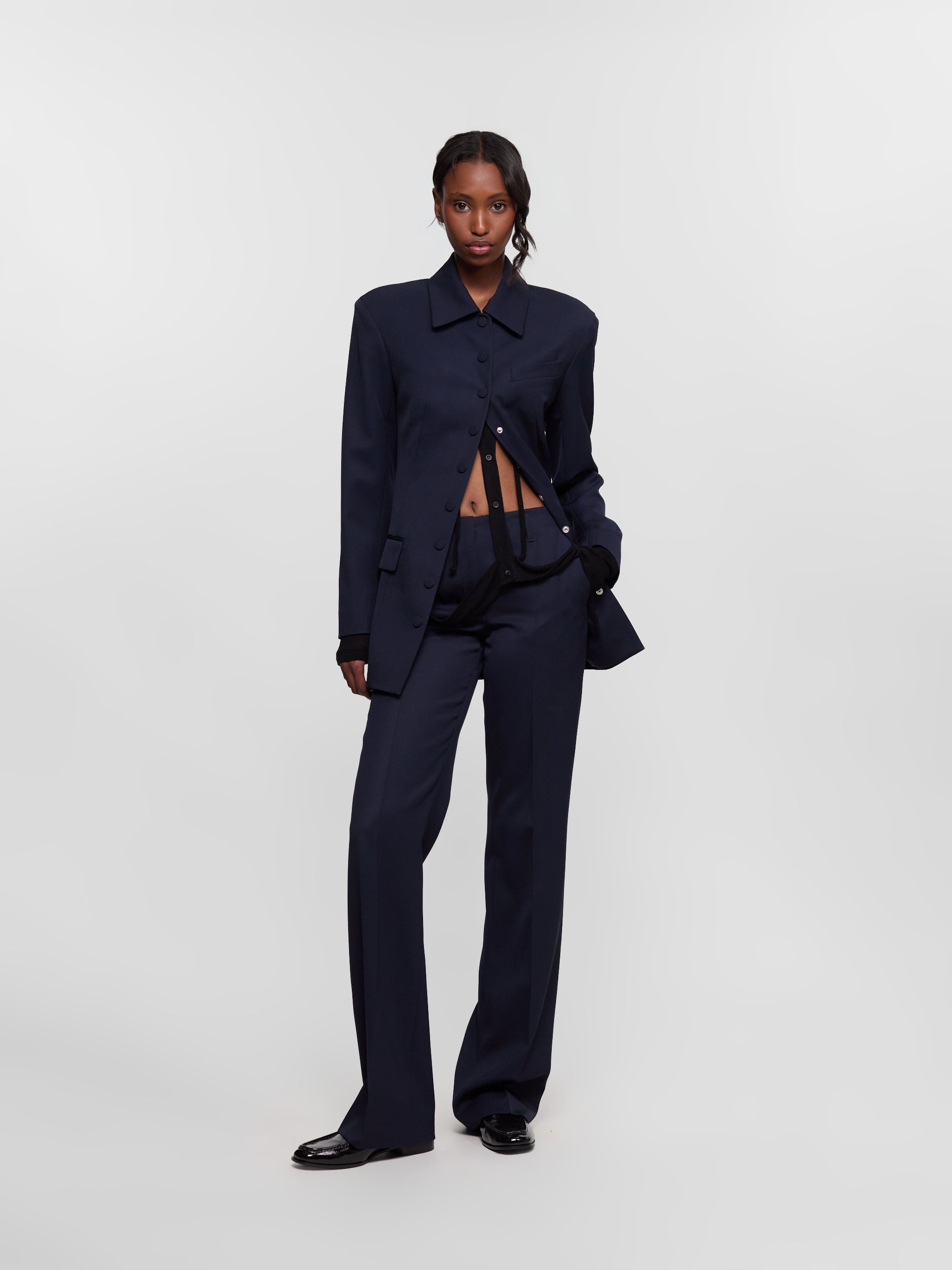 Parchia Pants in Navy