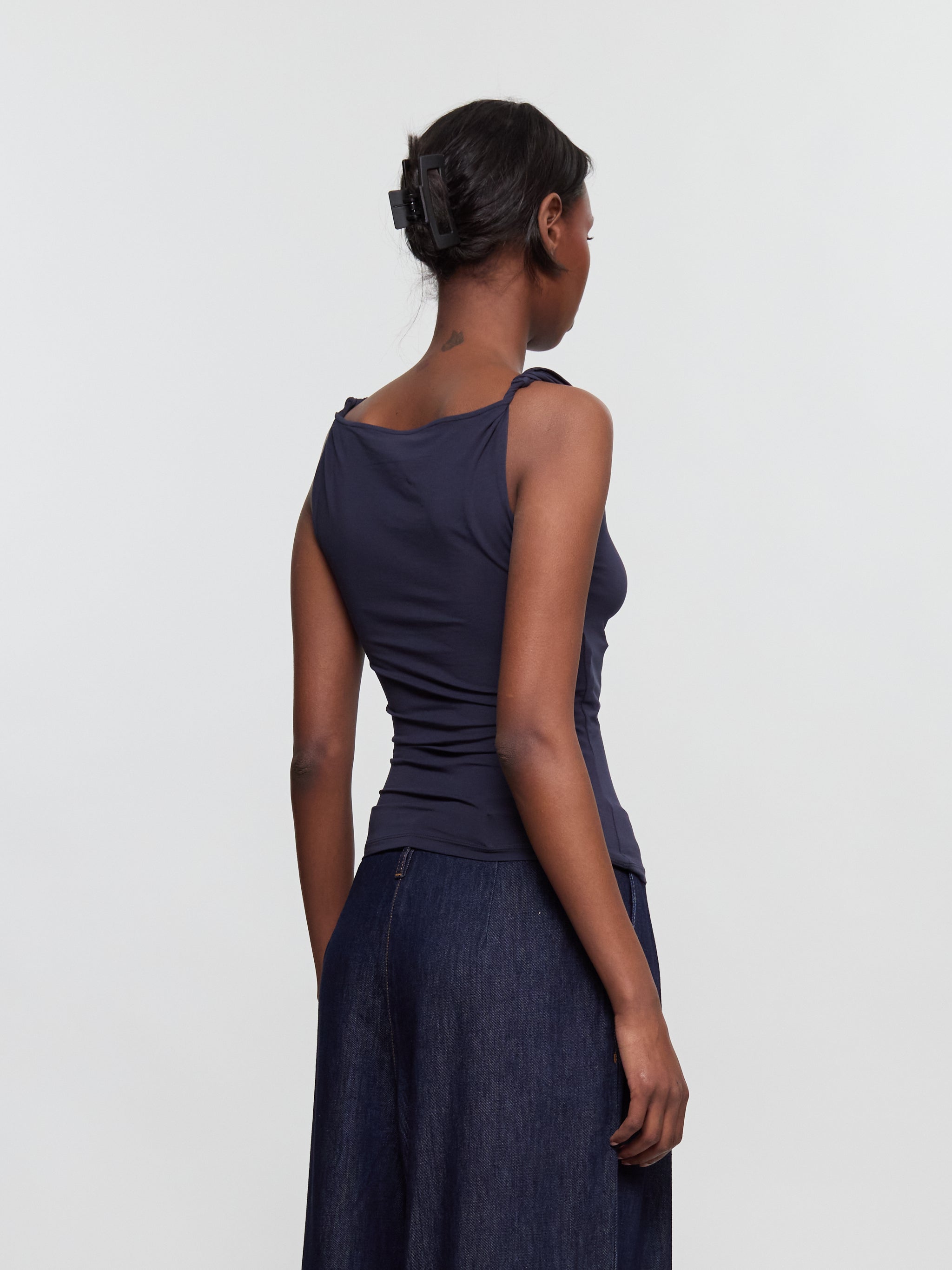Simp Top in Navy