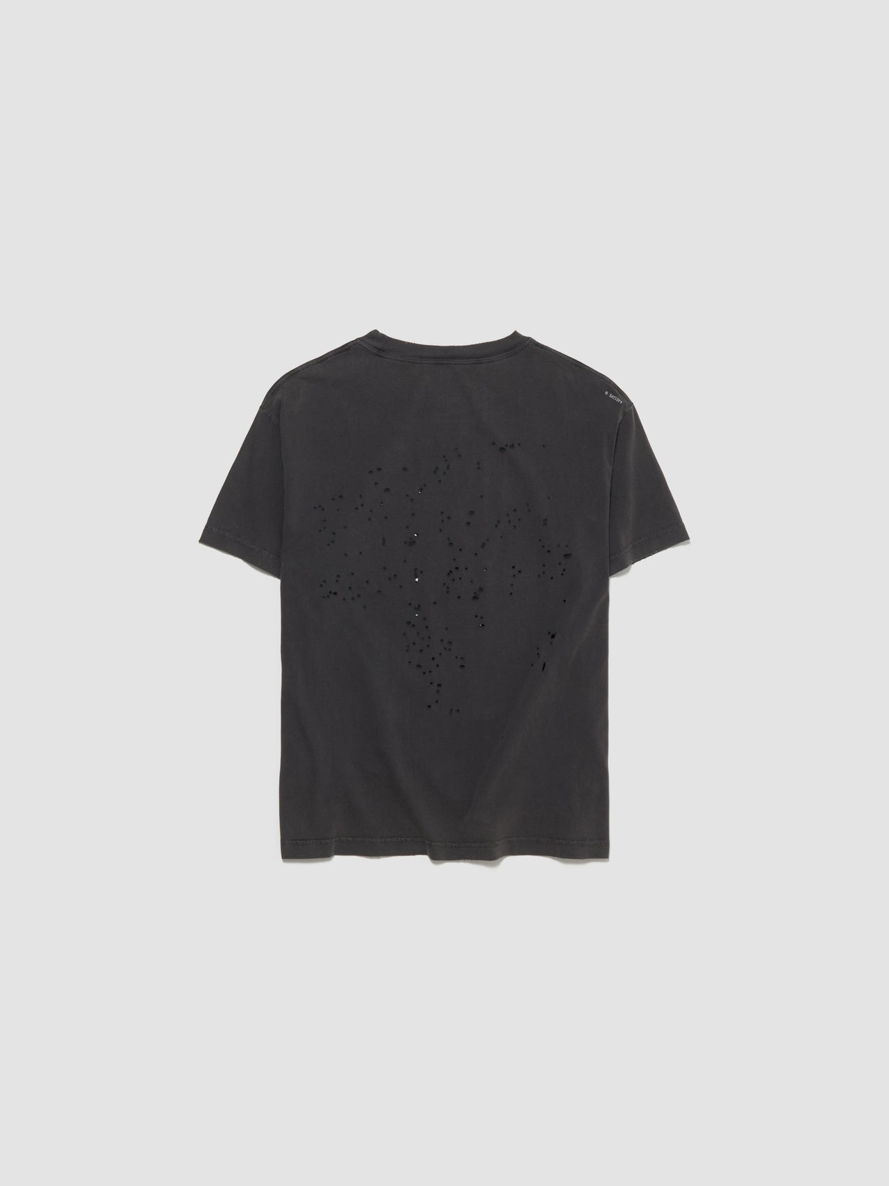 MothTech Horse Graphic T-Shirt in Aged Black