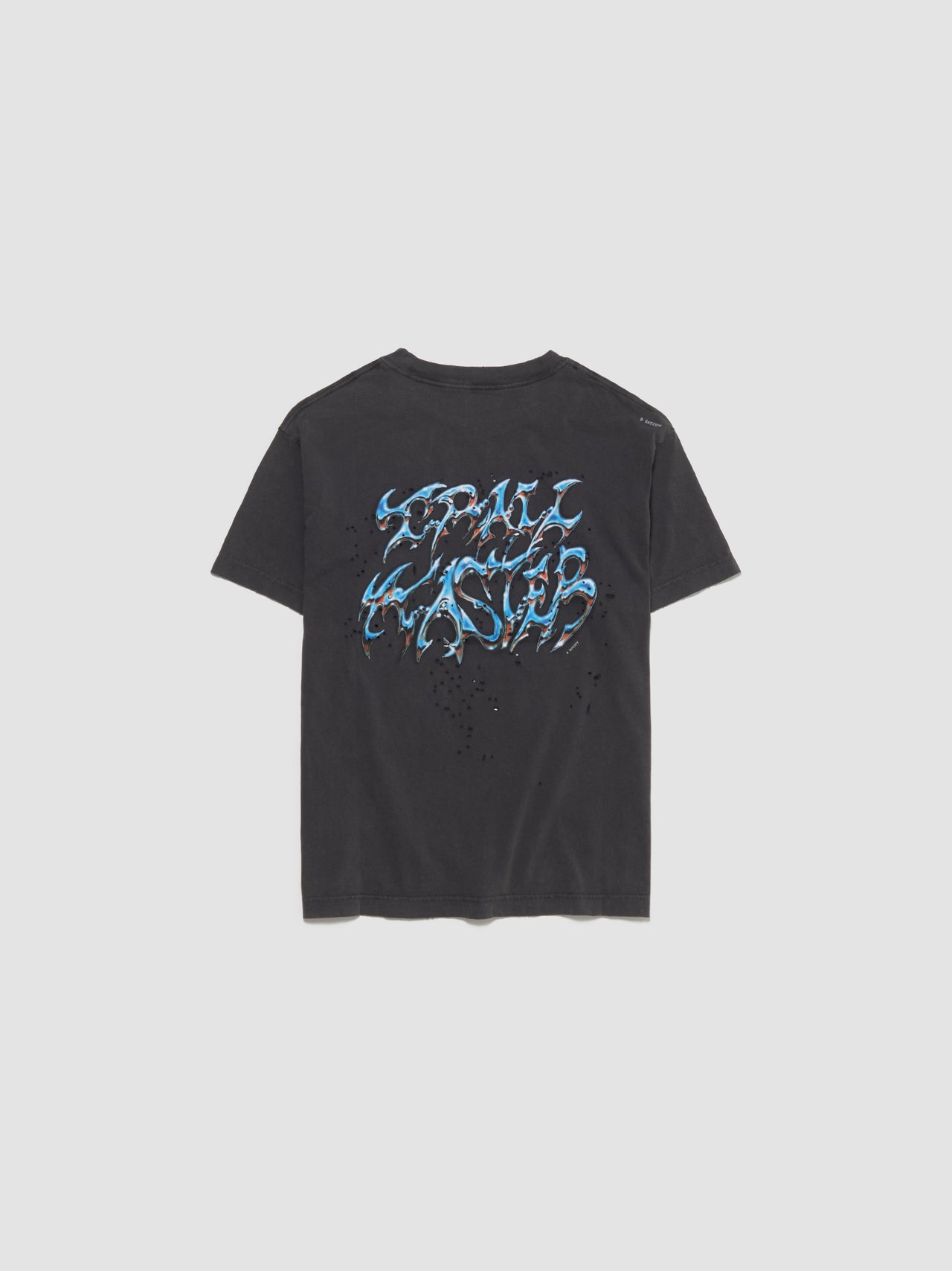 MothTech Scorpio Graphic T-Shirt in Aged Black