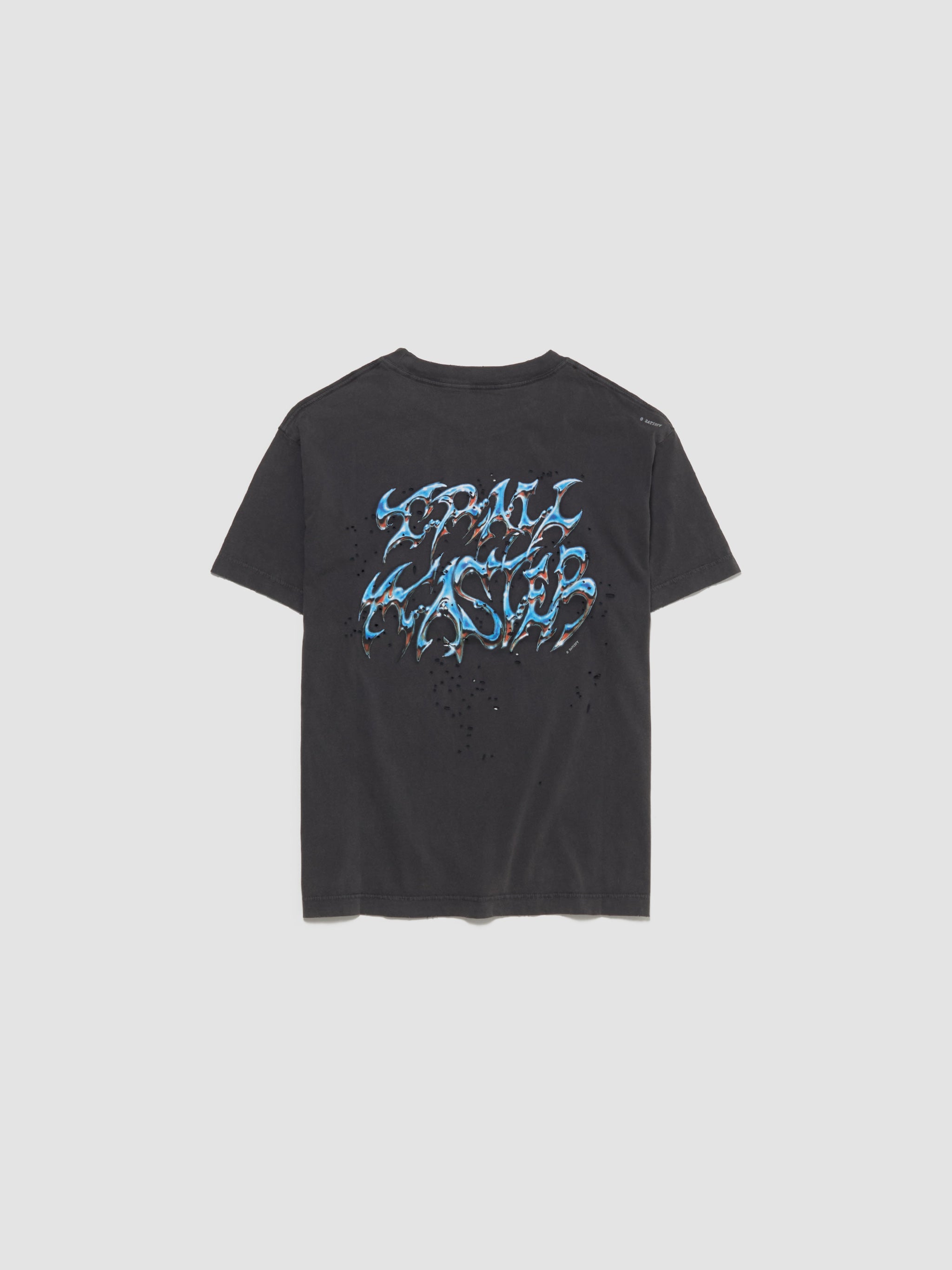 MothTech Scorpio Graphic T-Shirt in Aged Black