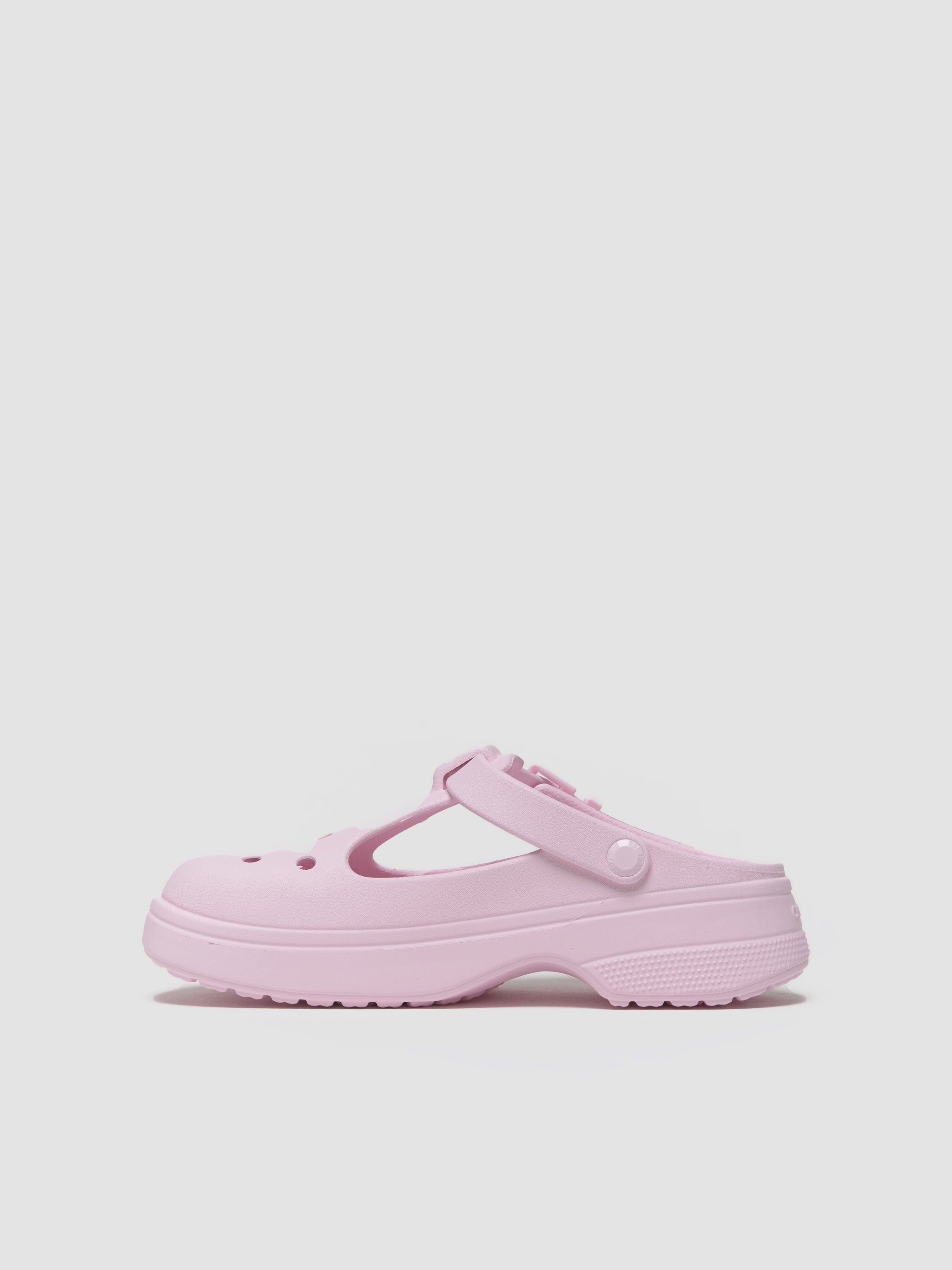 Classic Mary Jane Clog in Pink Milk