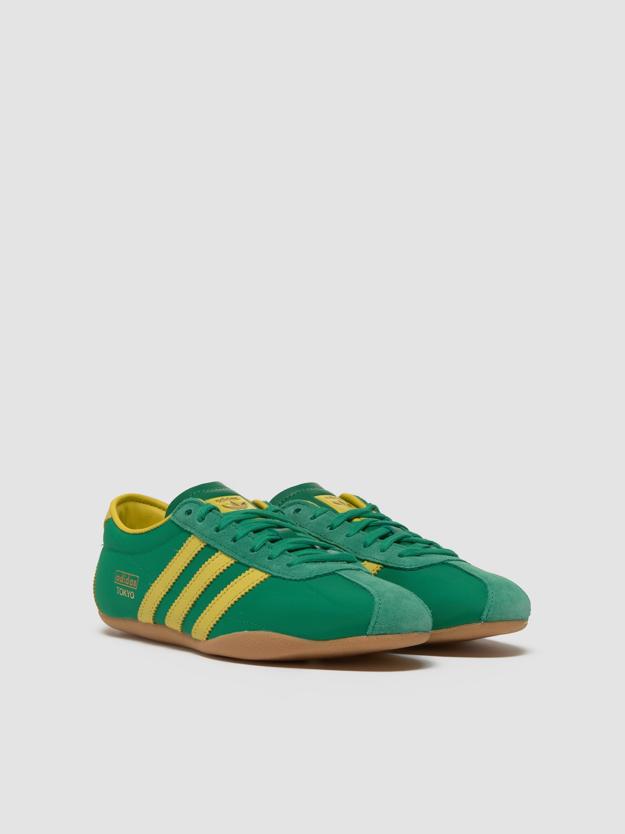 WMNS Tokyo Sneaker in Green & Pure Sulfur