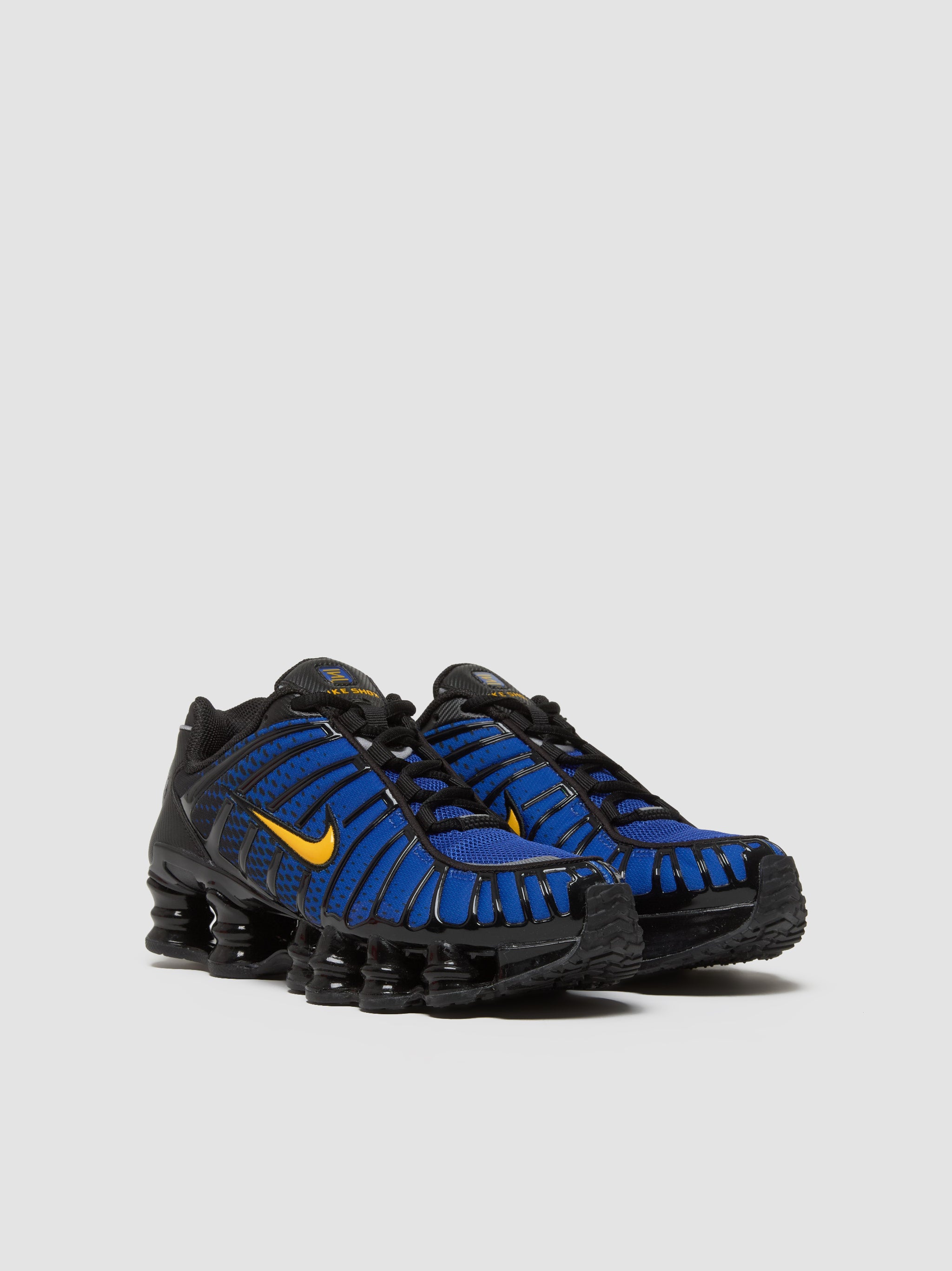 Shox TL Sneaker in Black & Varsity Maize