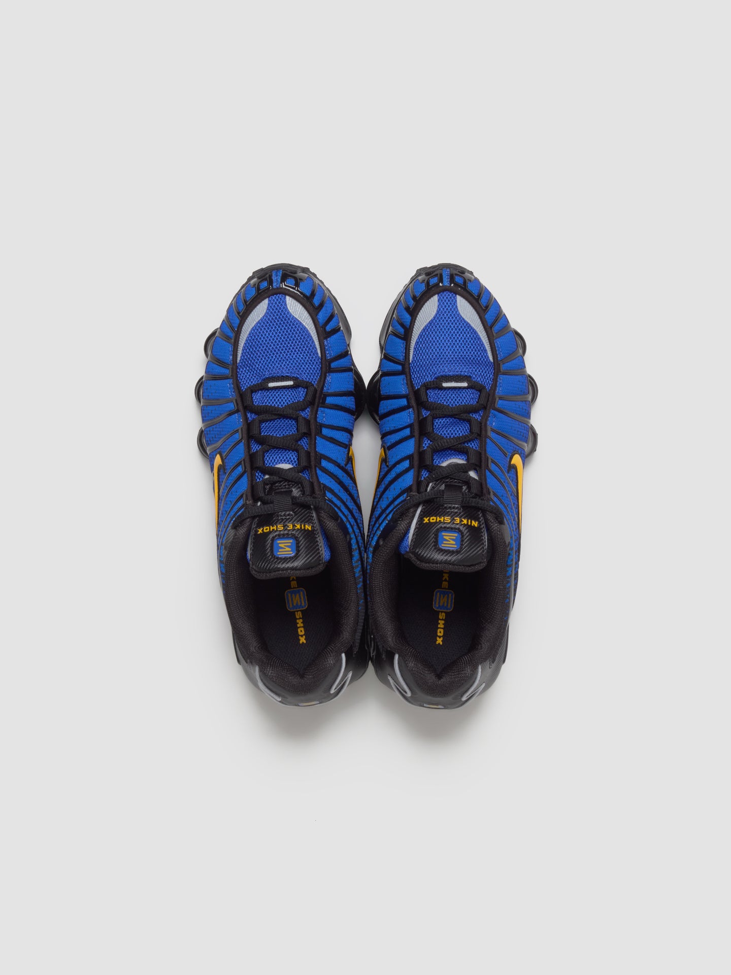 Shox TL Sneaker in Black & Varsity Maize