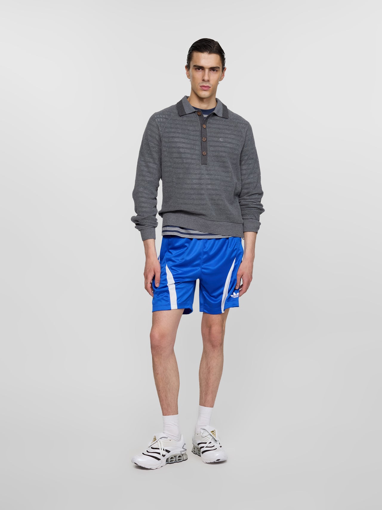 Predator Megaride Sneaker in White & Core Black