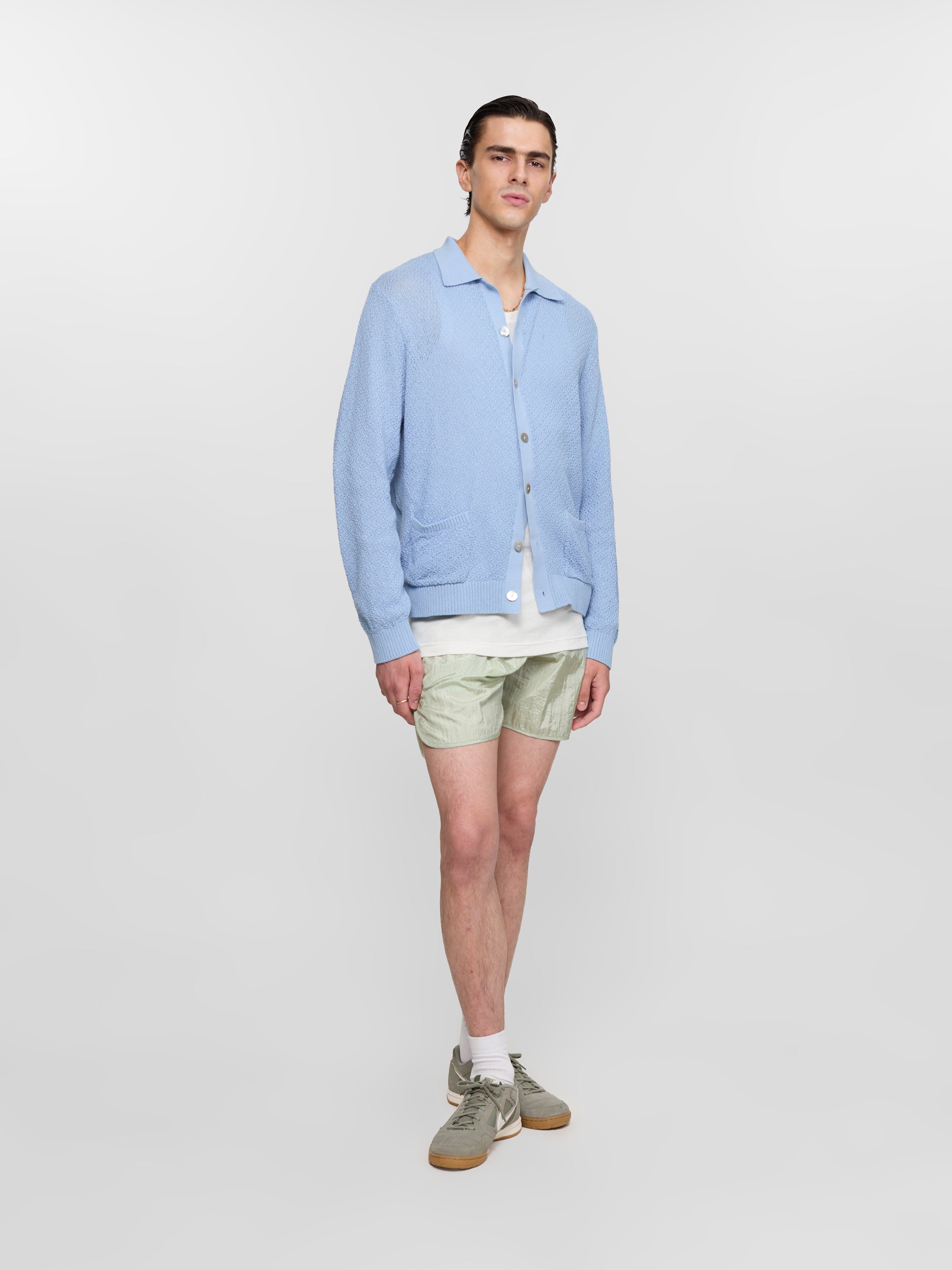 Urban Comfy Cardigan in Salvia Blue