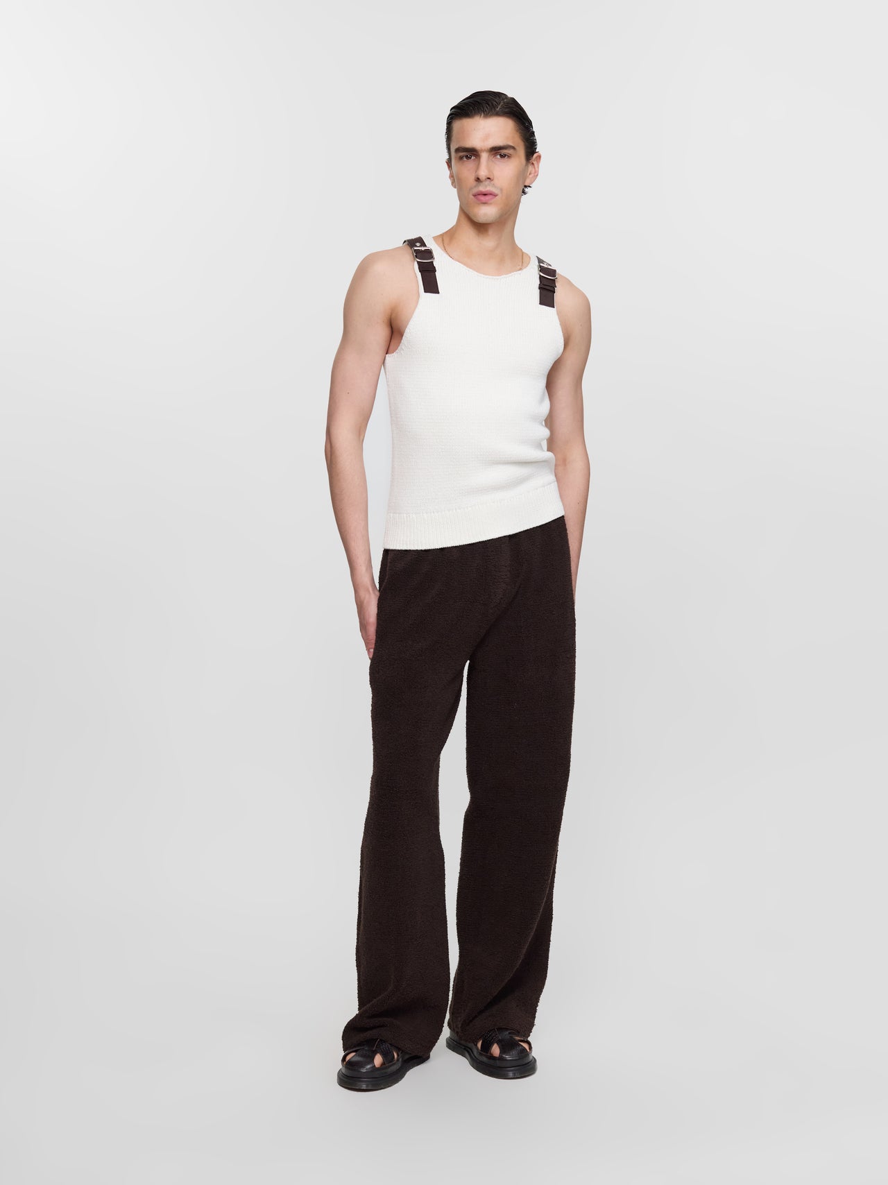 Towel Pants in Coffee