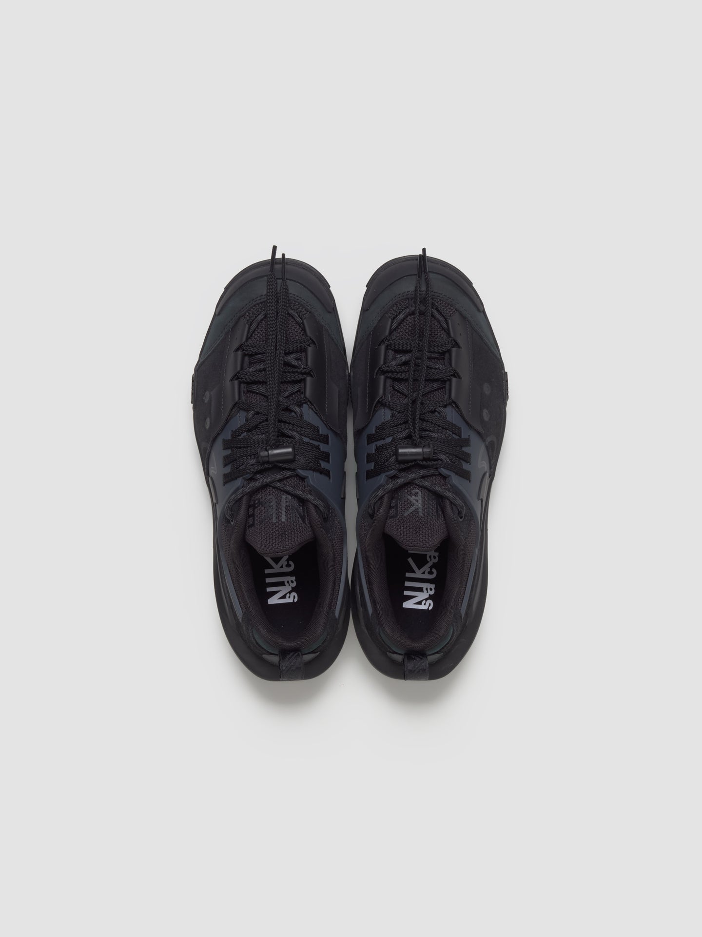 x Sacai Zegamadome Sneaker in Black