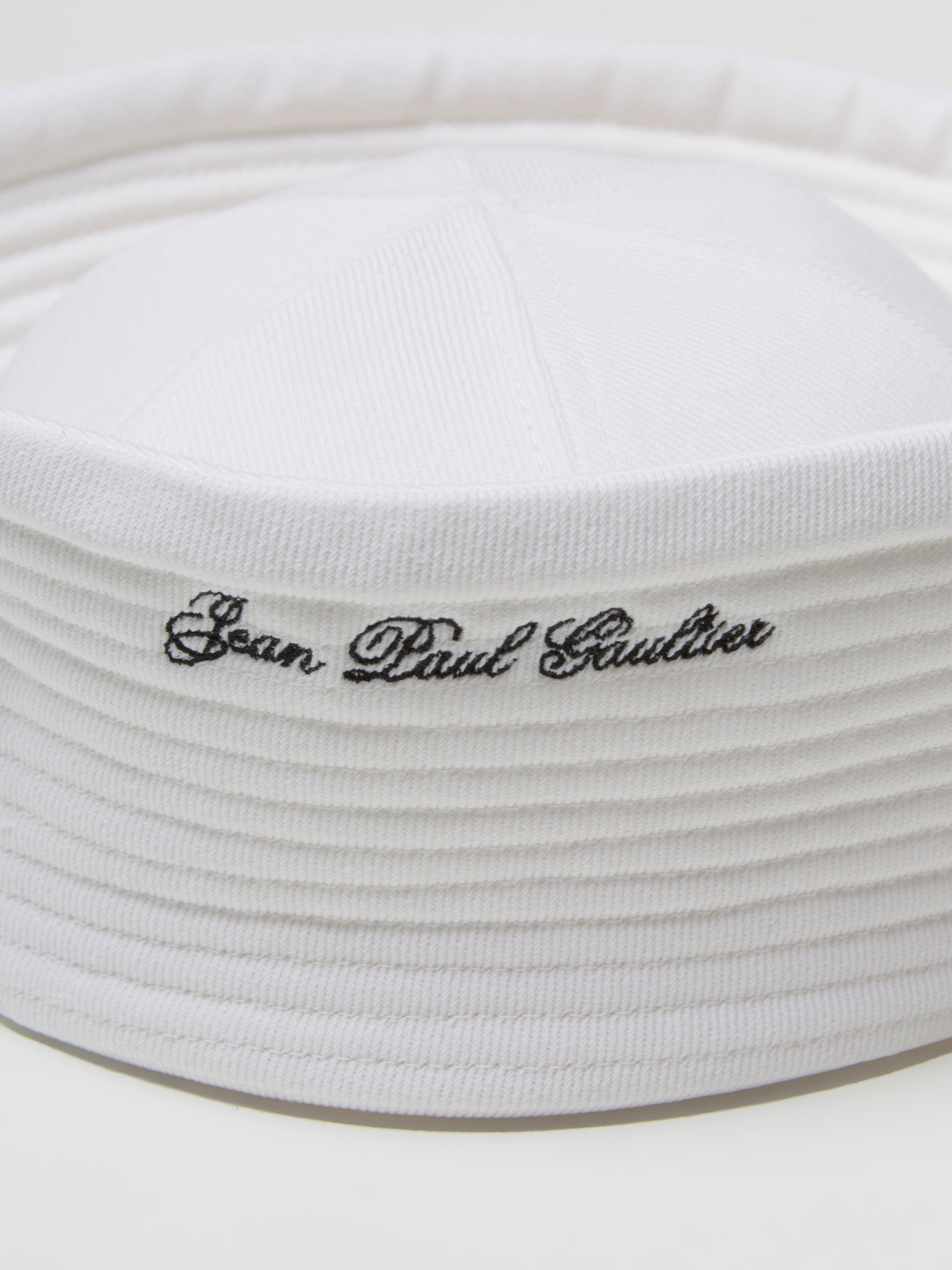 Cotton Sailor Hat in White