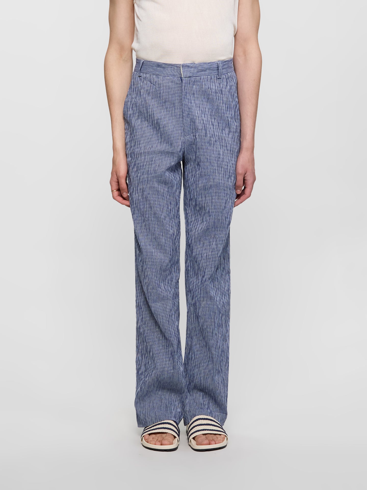 Yoryu Tailored Trousers in Blue