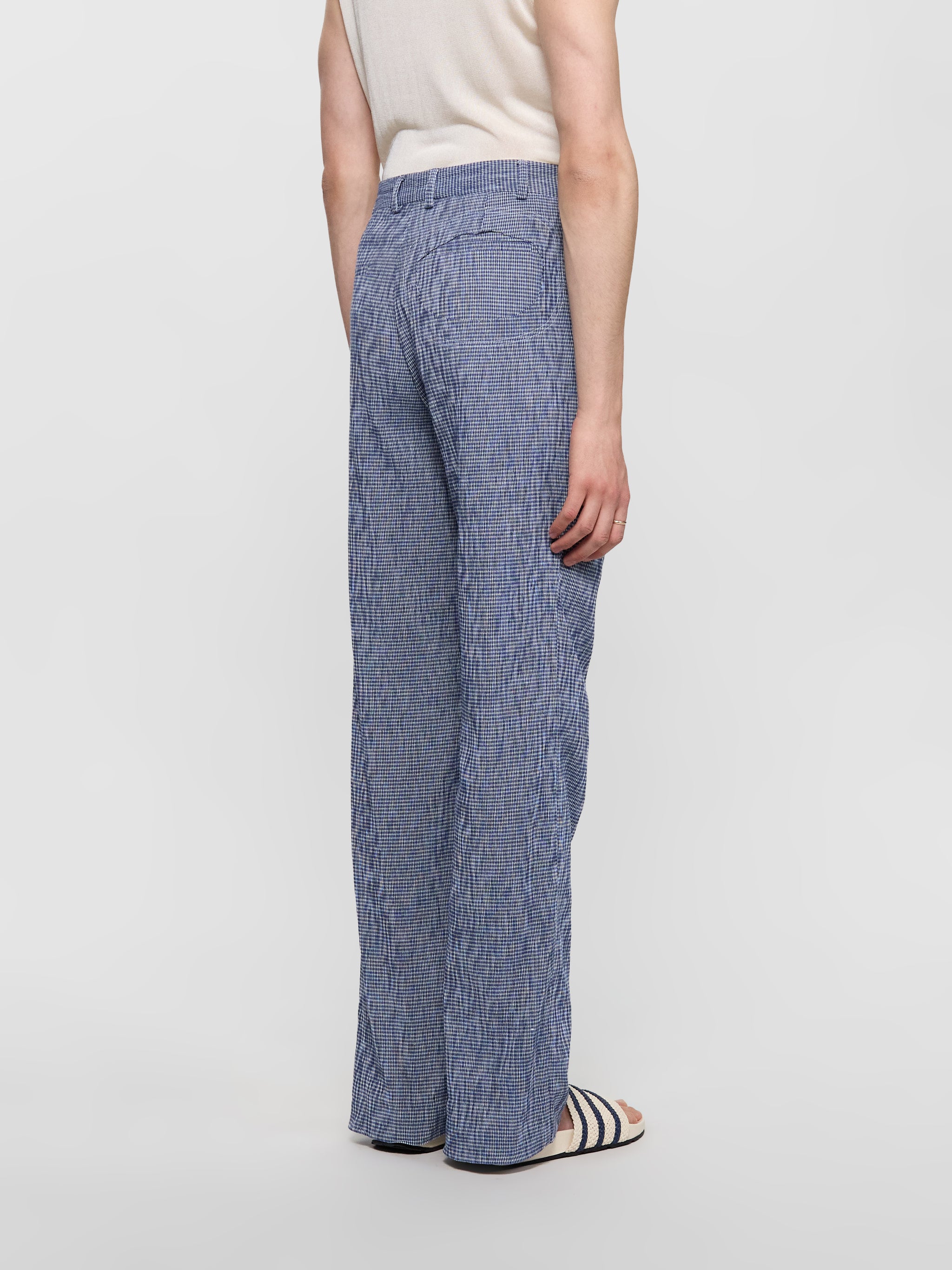 Yoryu Tailored Trousers in Blue
