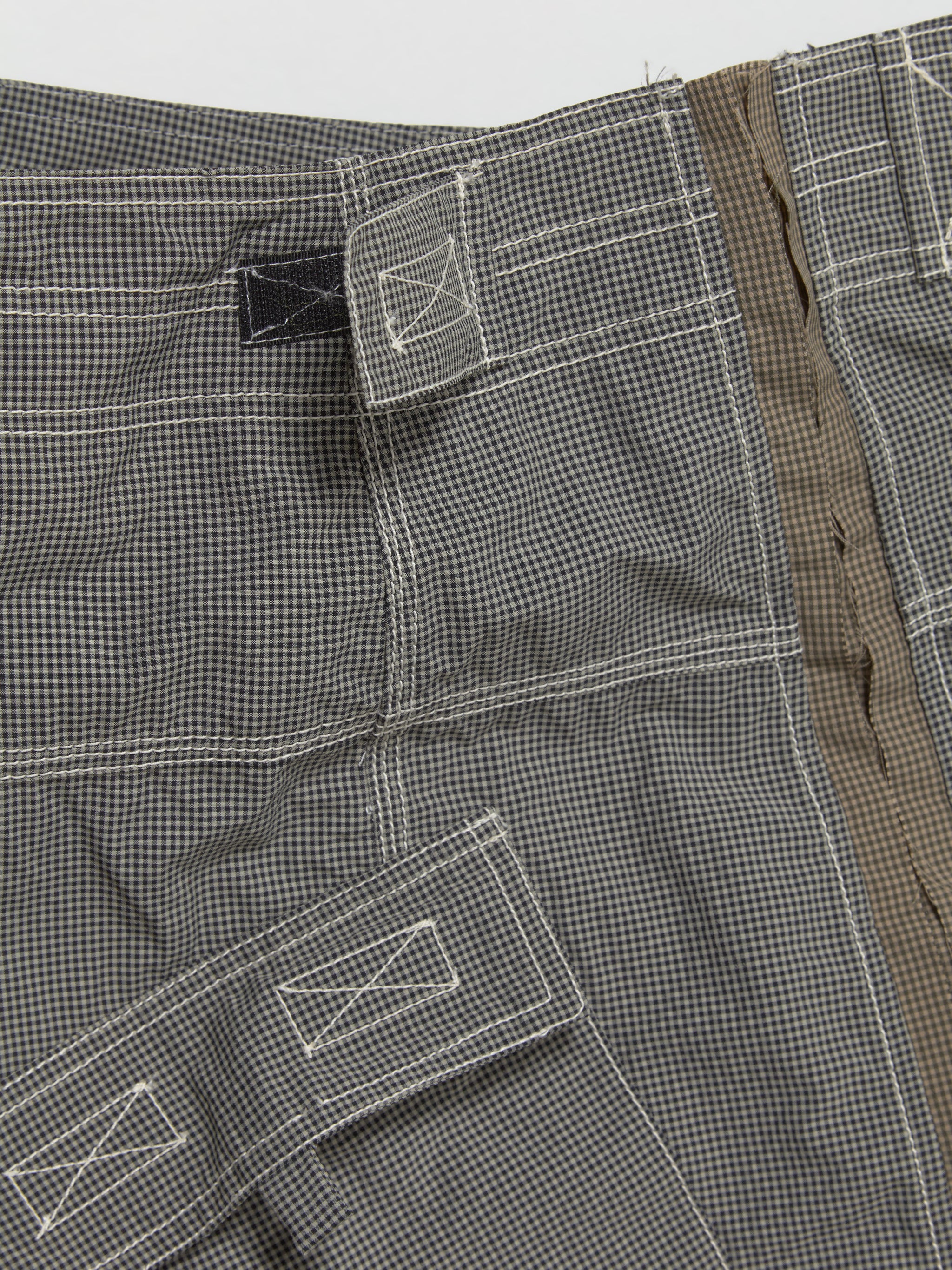 Cum Swim Shorts in Grey & Beige