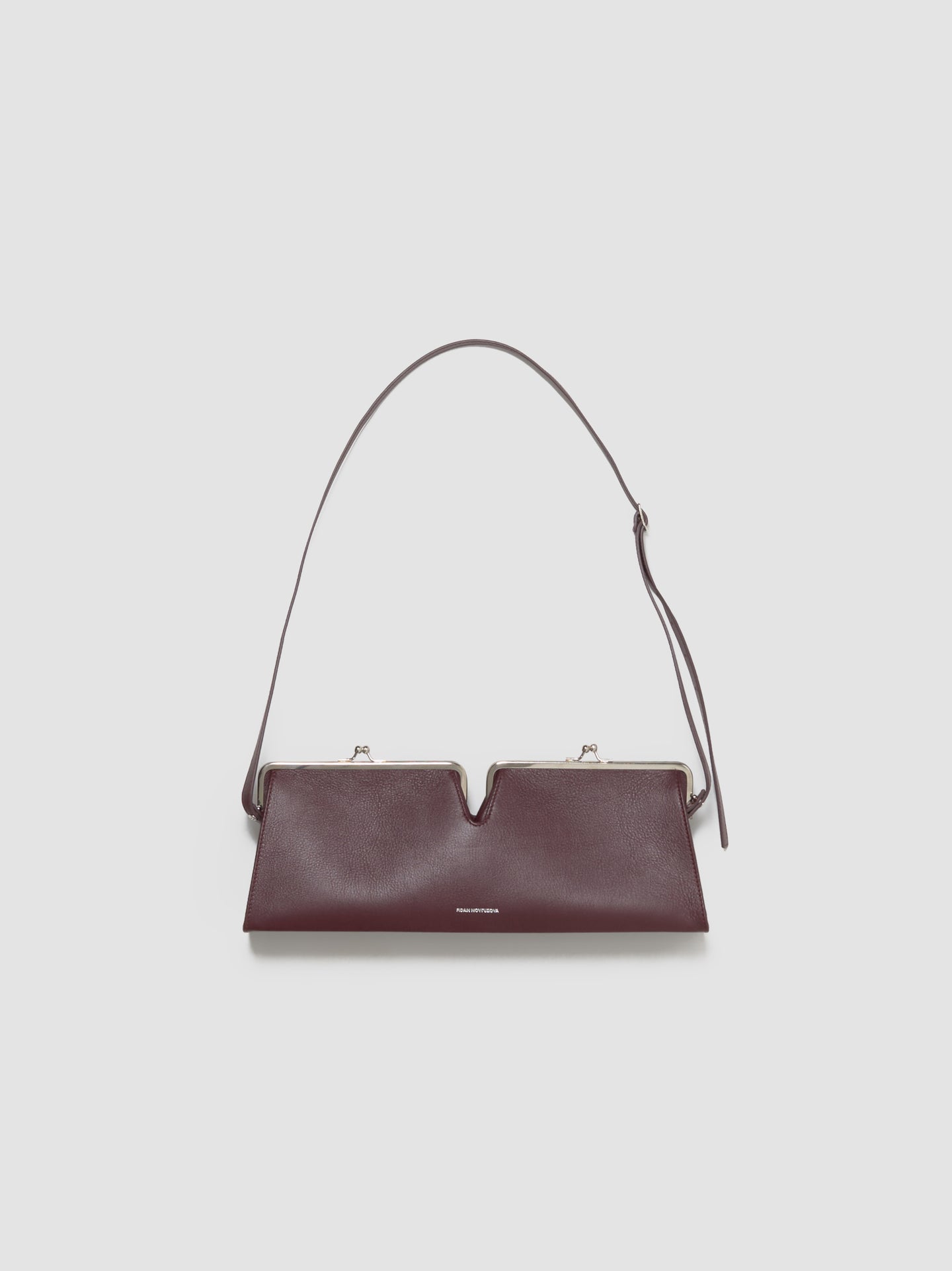 Bibi Baguette Bag in Dark Cherry
