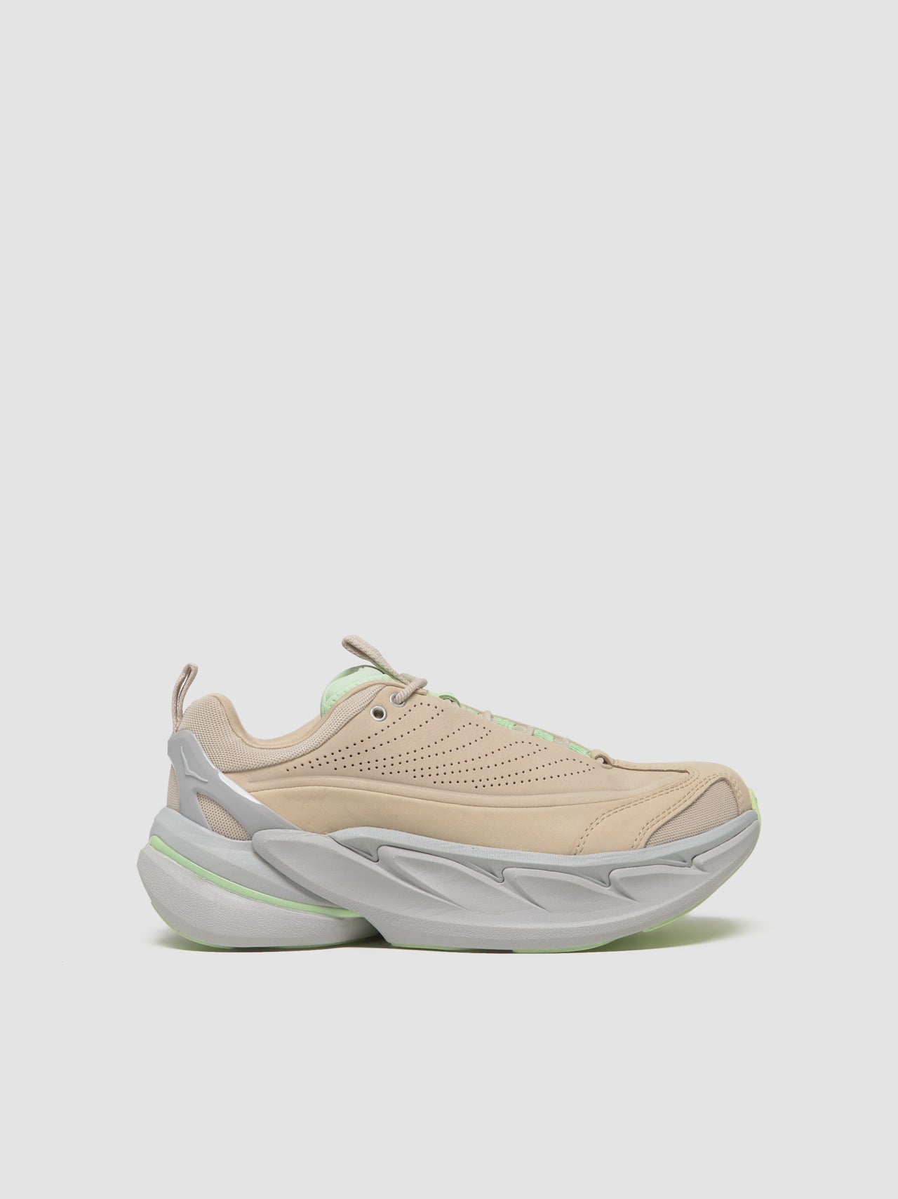 Elevon X Sneaker in Oatmeal & Luna Moth