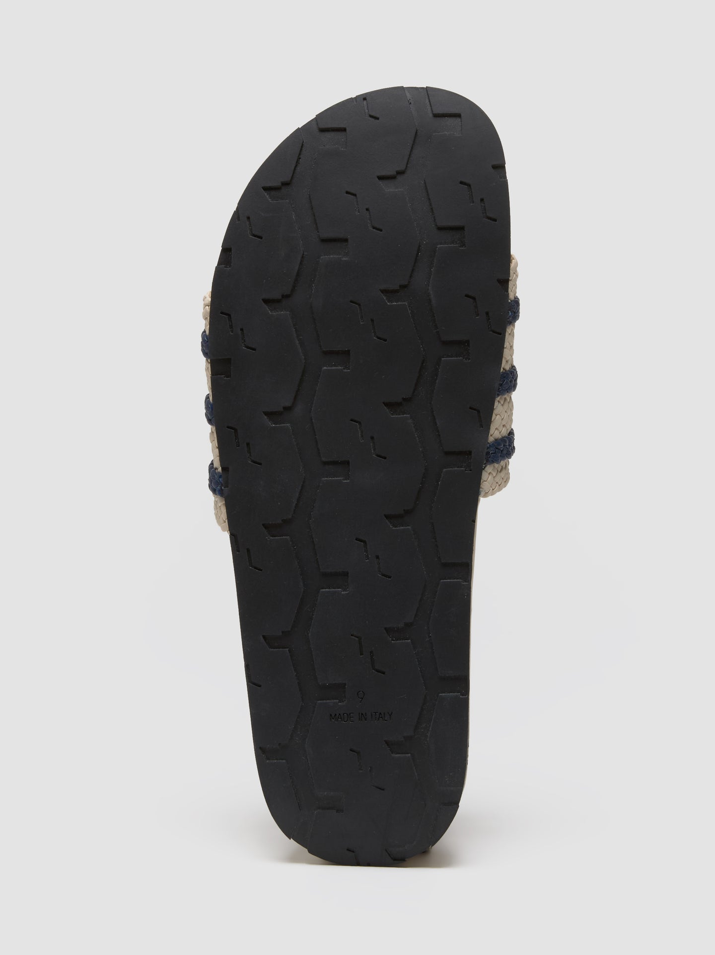 x Wales Bonner Adilette Slide in Wonder White & Navy