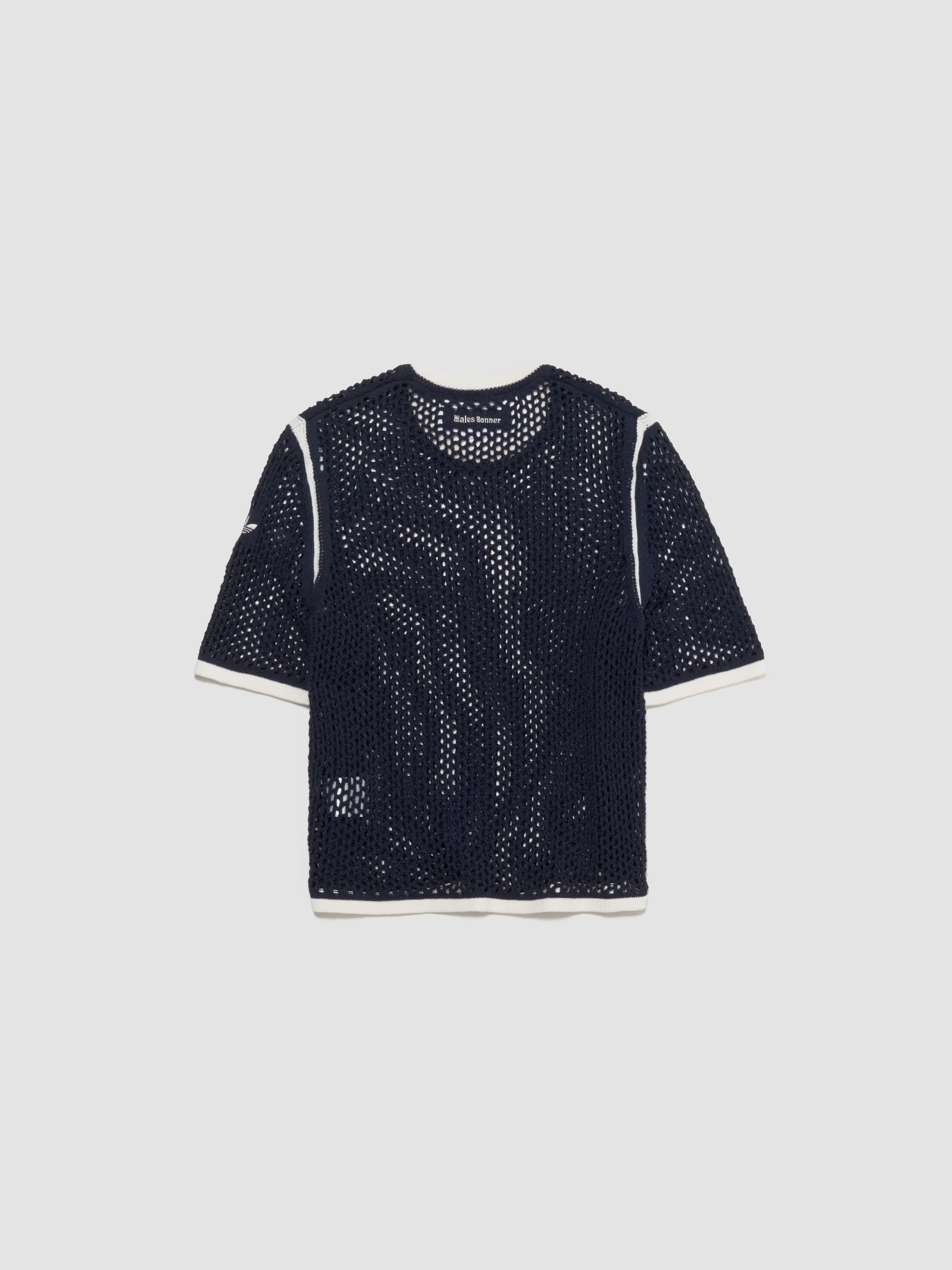 x Wales Bonner Knit T-Shirt in Navy