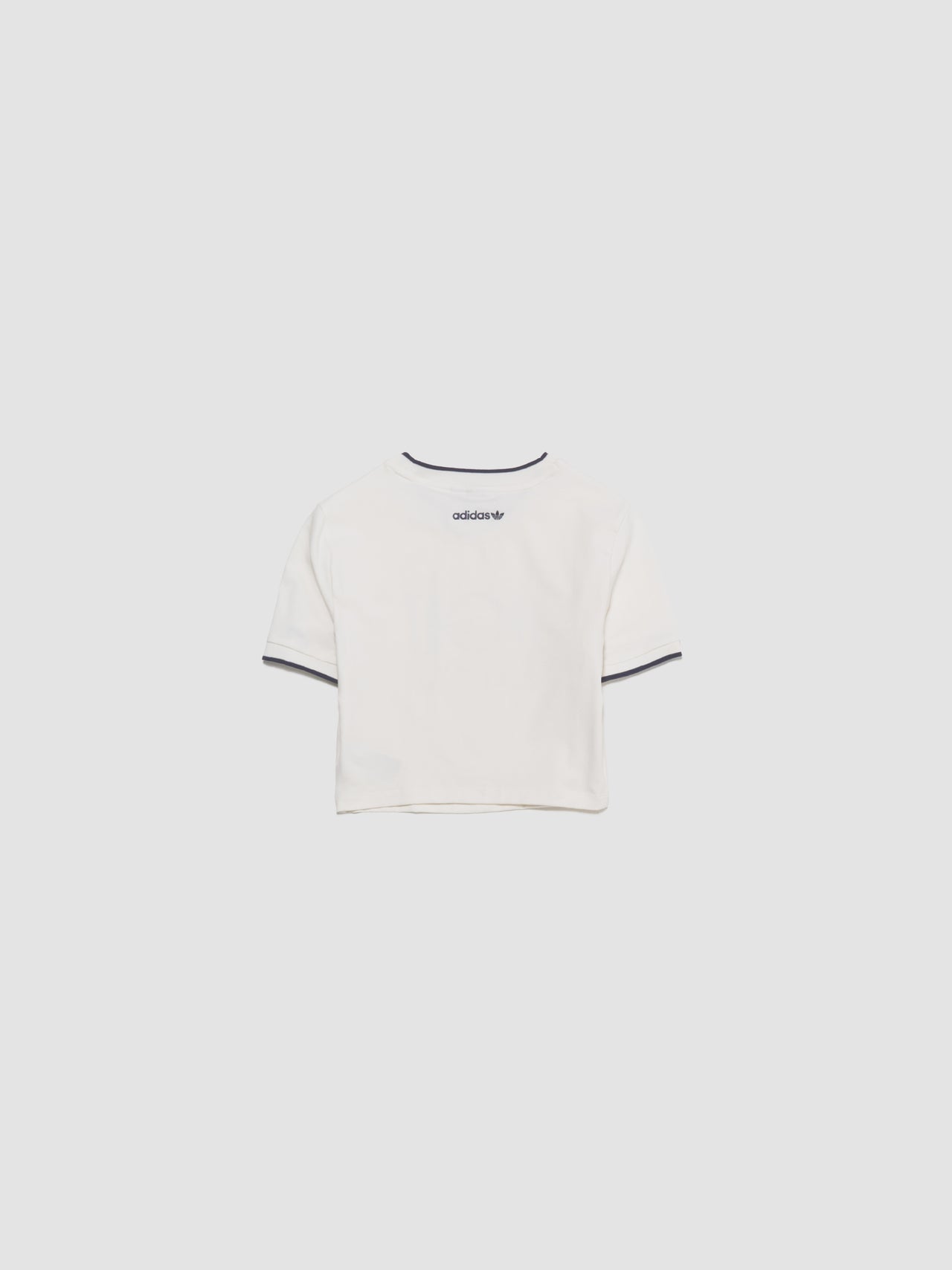 Graphic Baby Tee in White