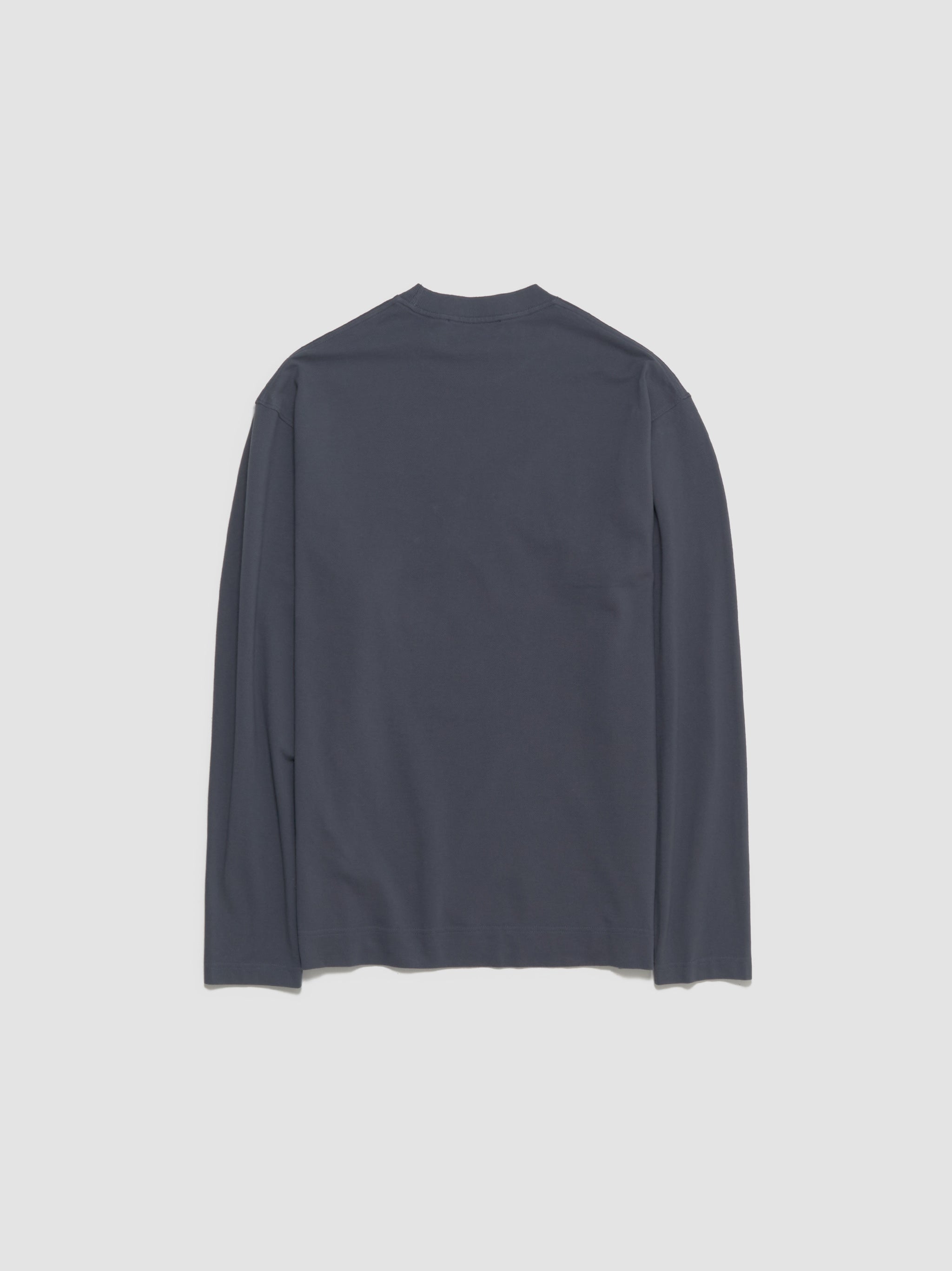 Long Sleeve T-Shirt in Faded Grey