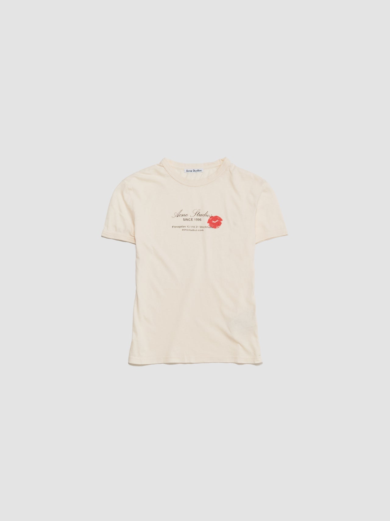 Logo T-Shirt in Pearl Grey