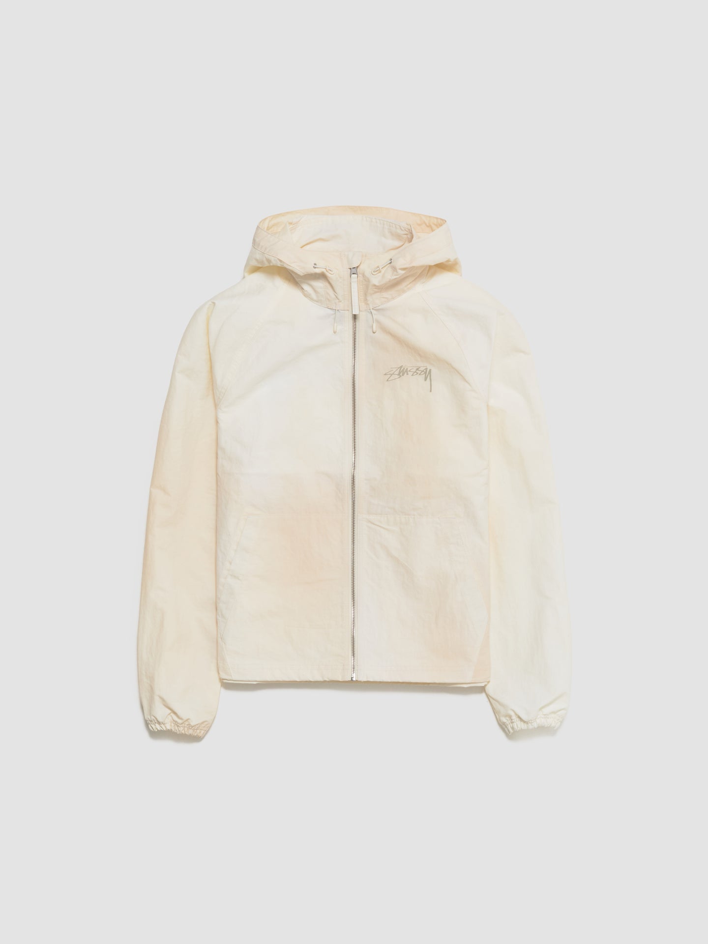 Beach Shell Wave Dye Jacket in Bone
