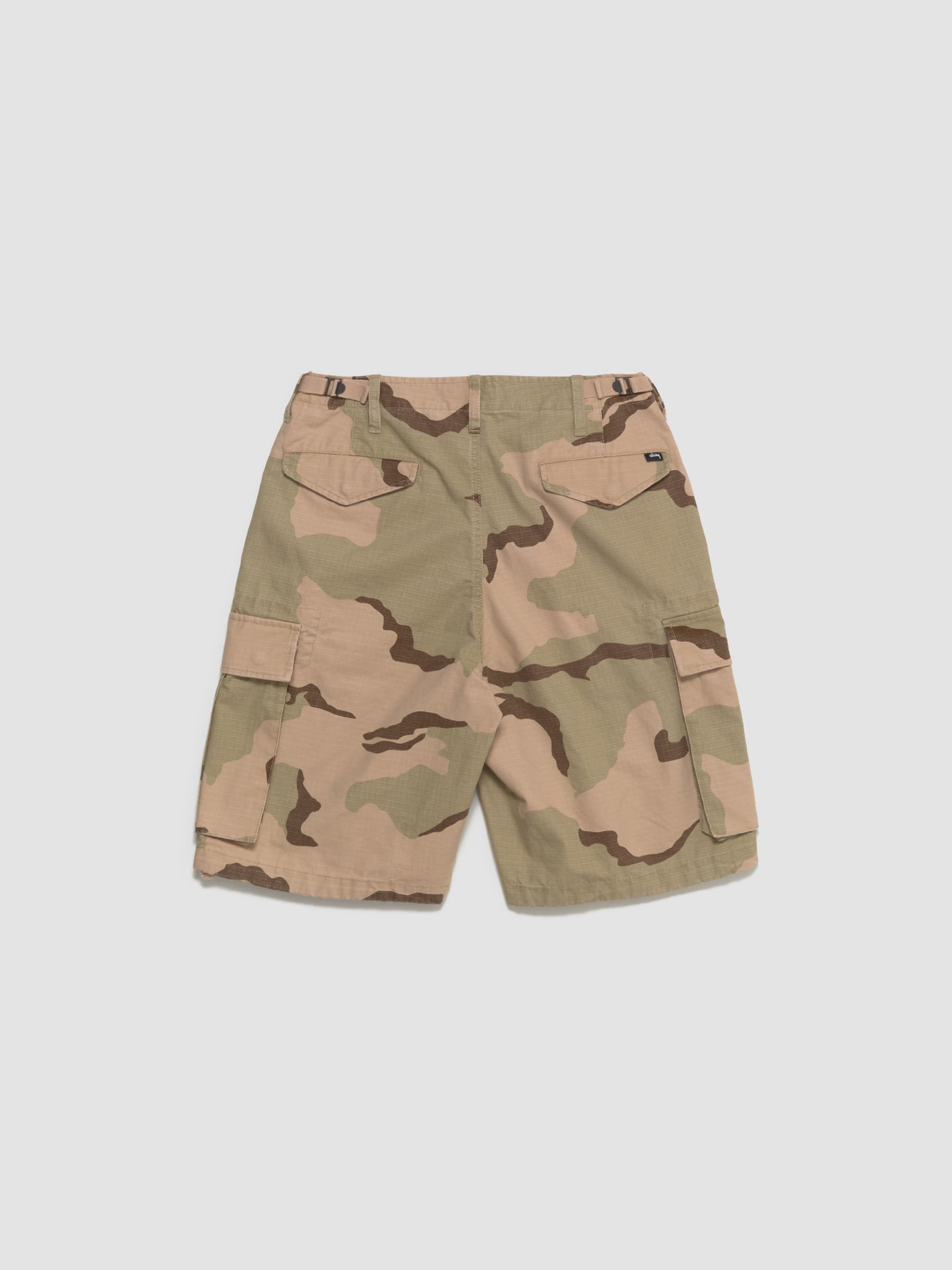 Cargo Shorts Ripstop in Sand Camo