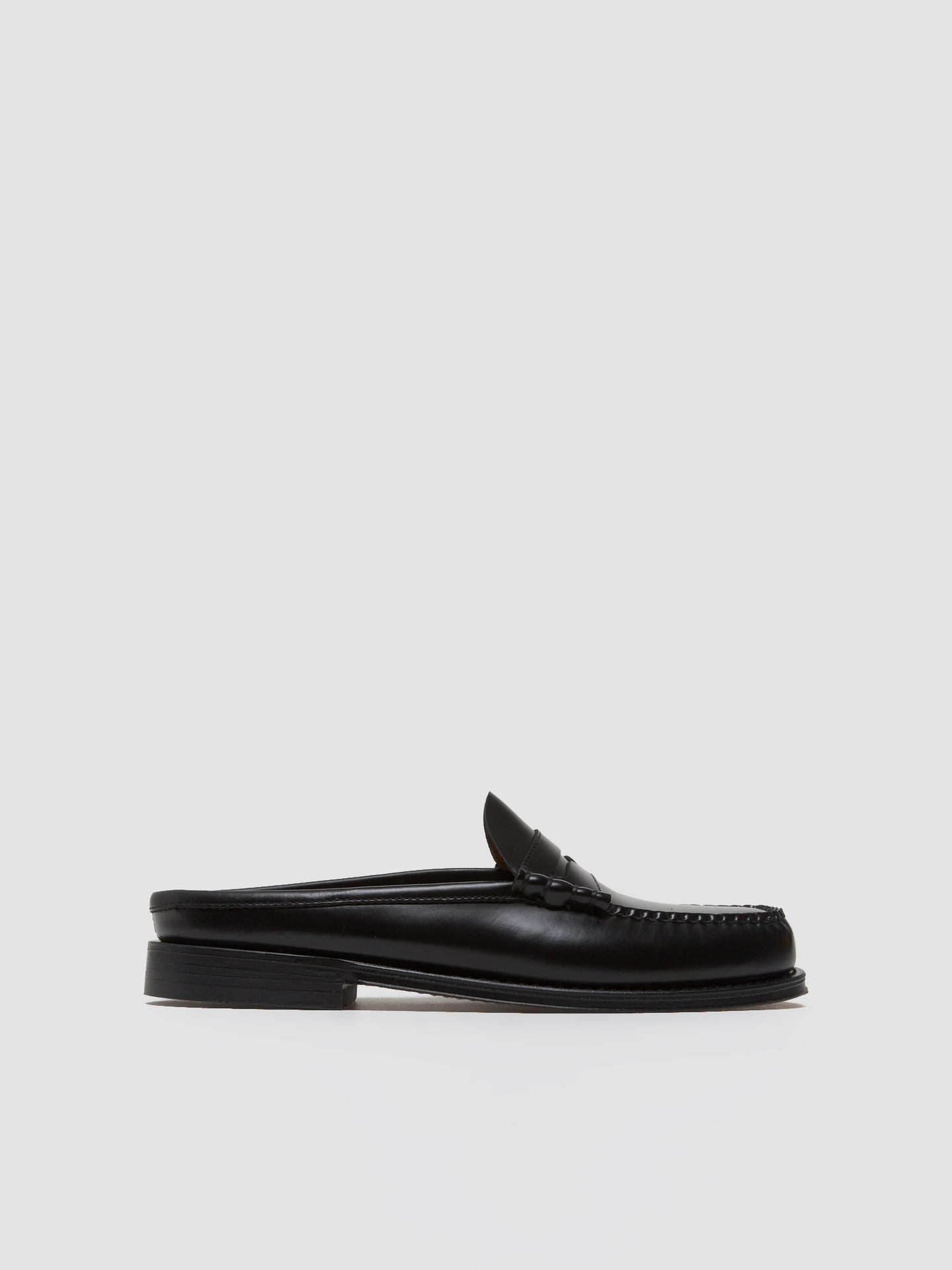 Weejun Heritage Larson Slide Loafers in Black