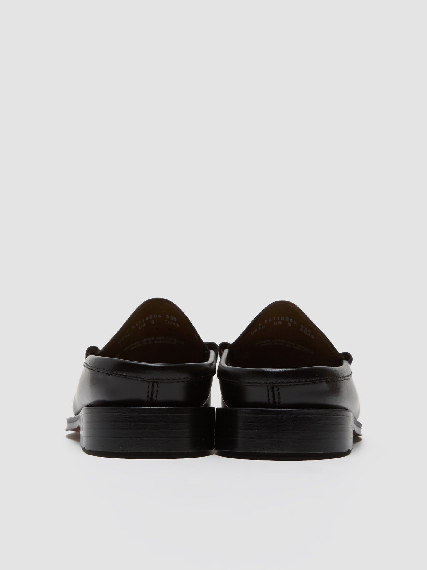 Weejun Heritage Larson Slide Loafers in Black