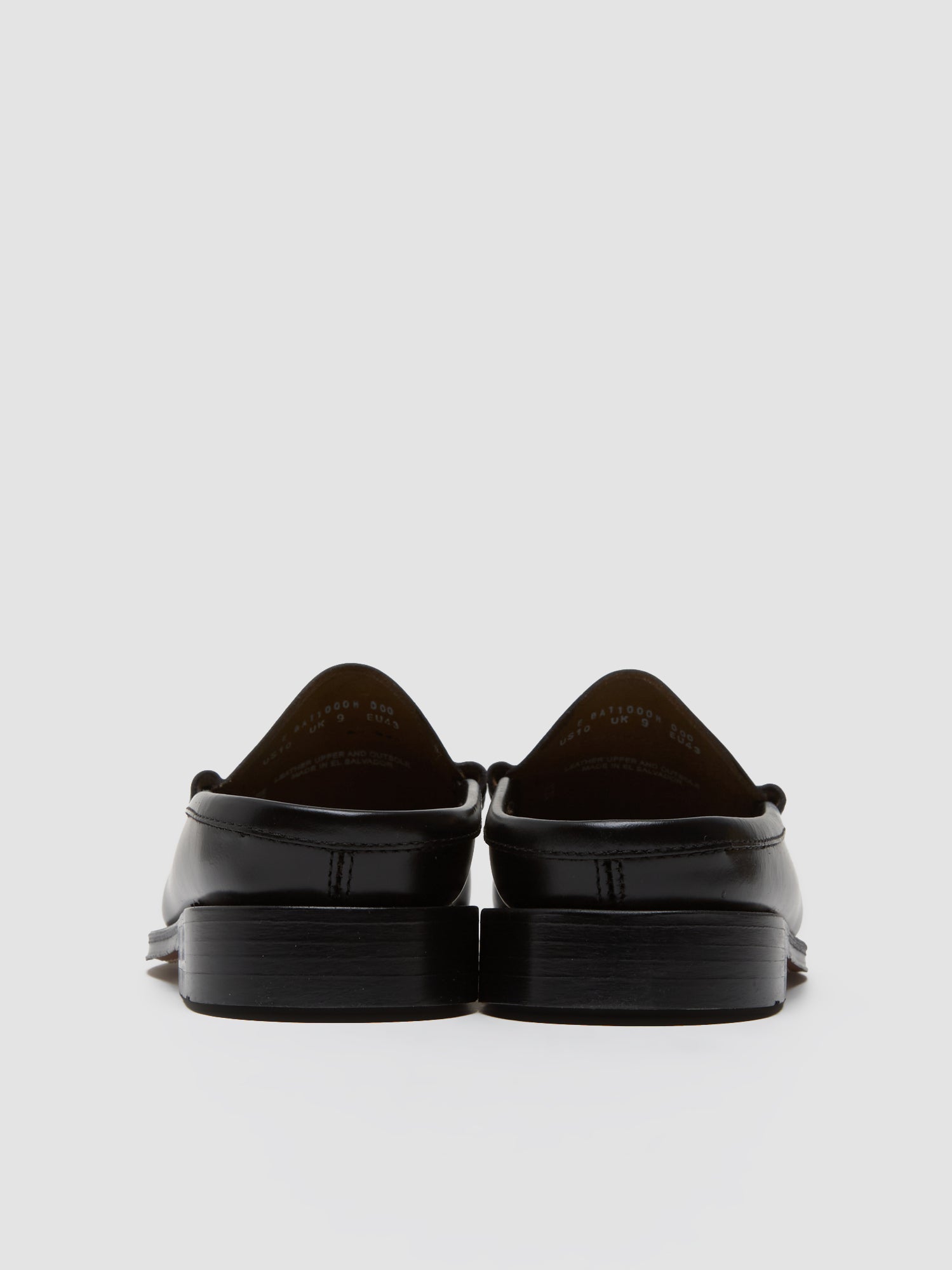 Weejun Heritage Larson Slide Loafers in Black
