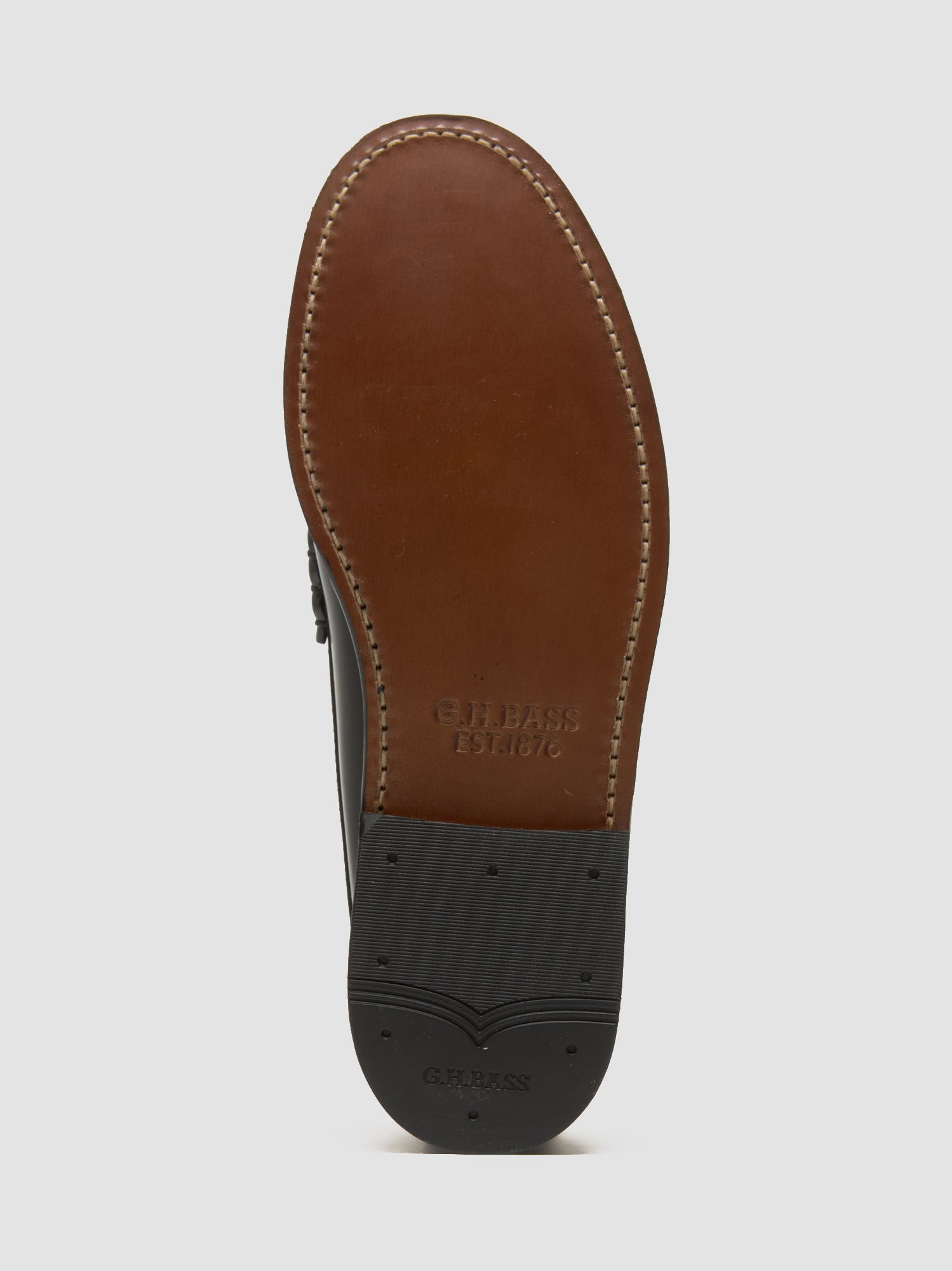 Weejun Heritage Larson Slide Loafers in Black
