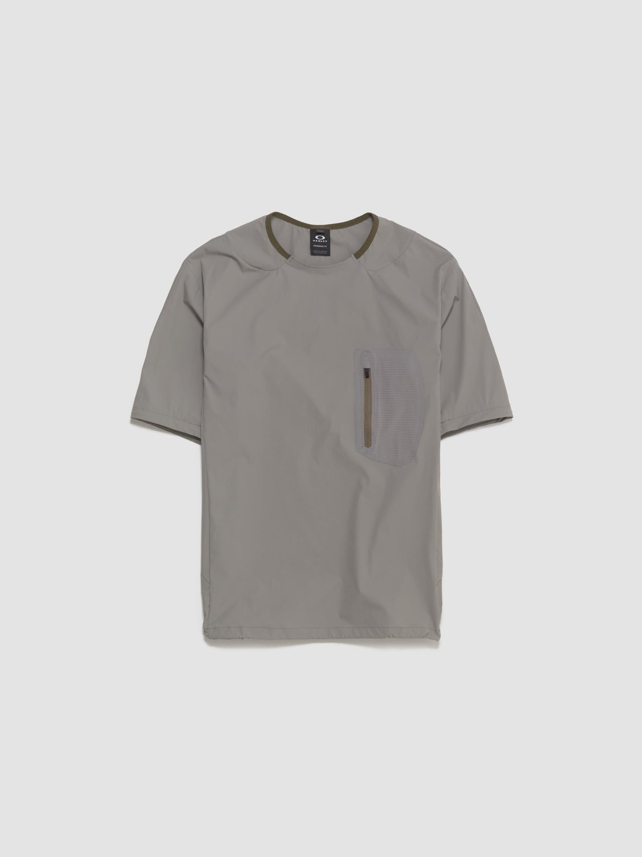 Latitude Flight Convert Shell Tee in Boulder Green