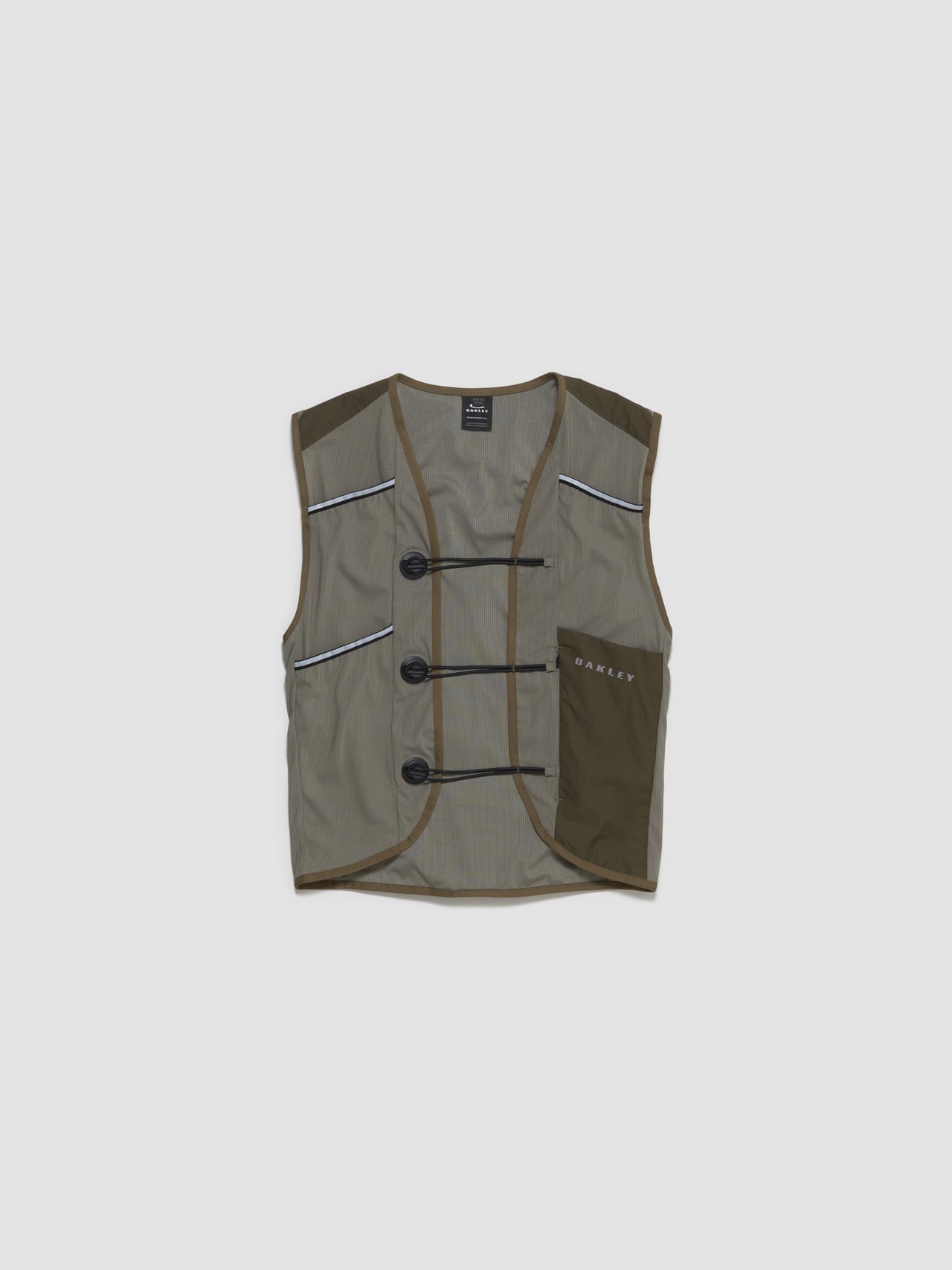 Latitude Flight Vest Poncho in Army Green