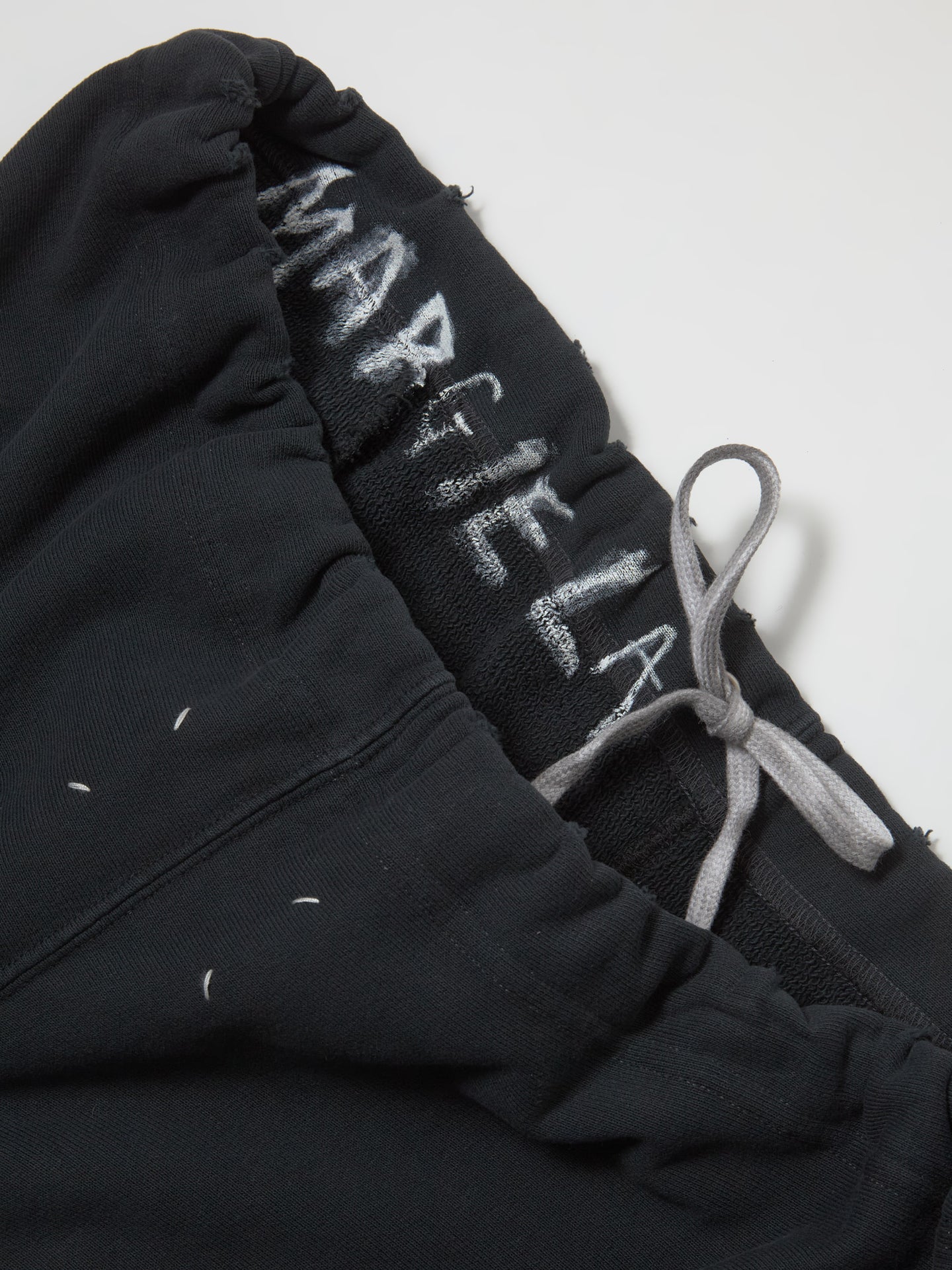 Stained Pants in Washed Black