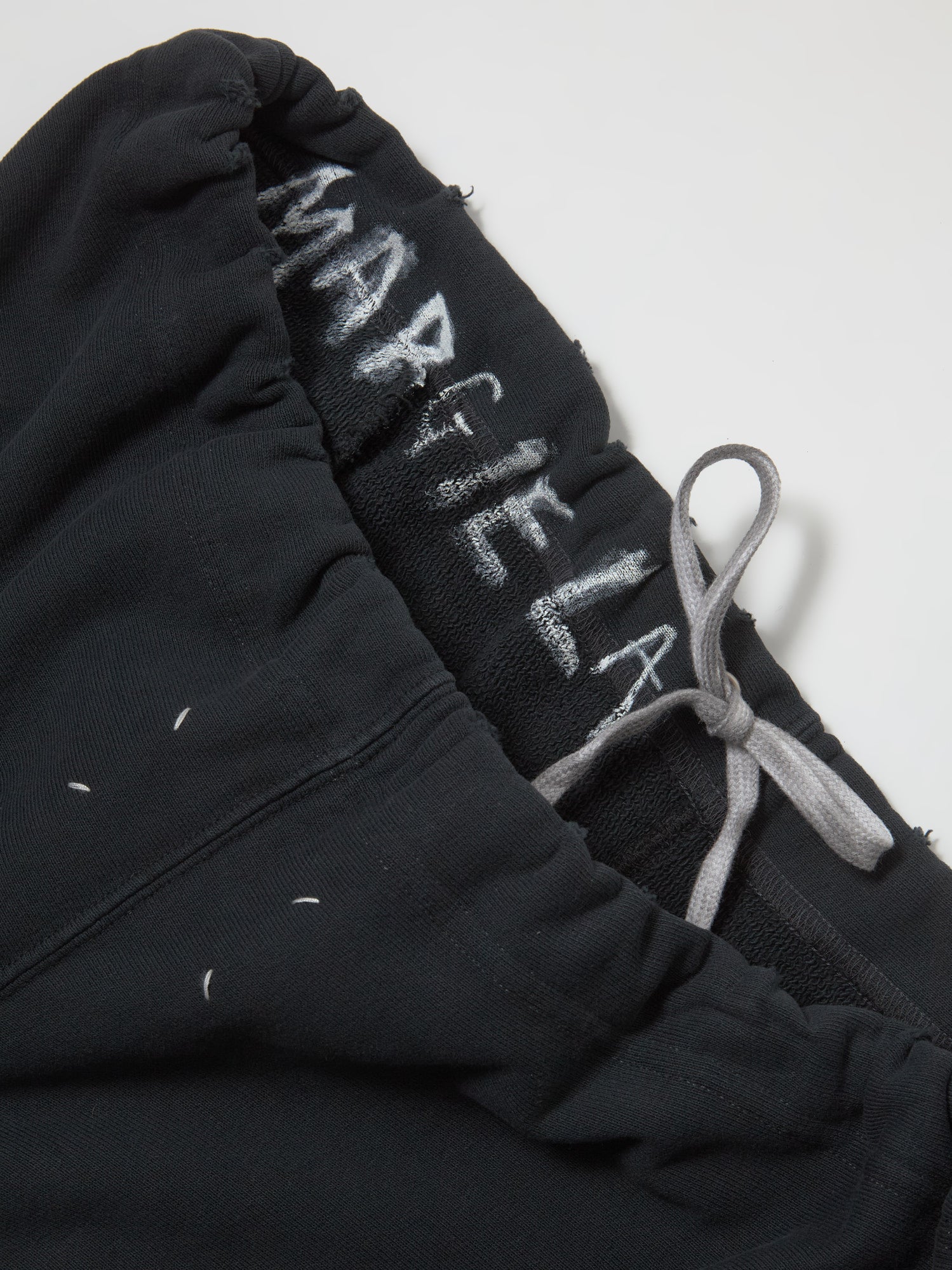 Stained Pants in Washed Black