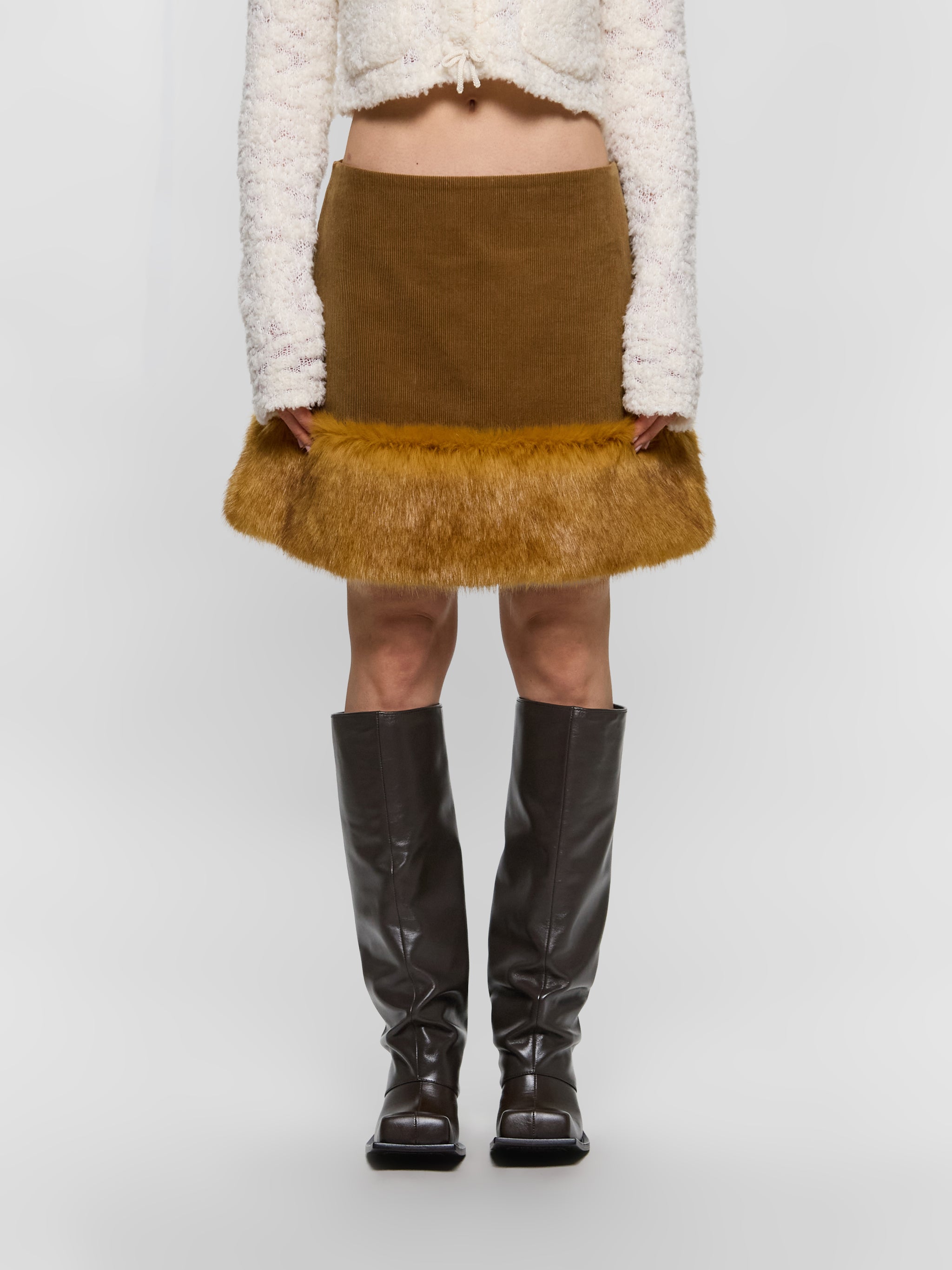 Fox Orange Skirt in Fox Orange