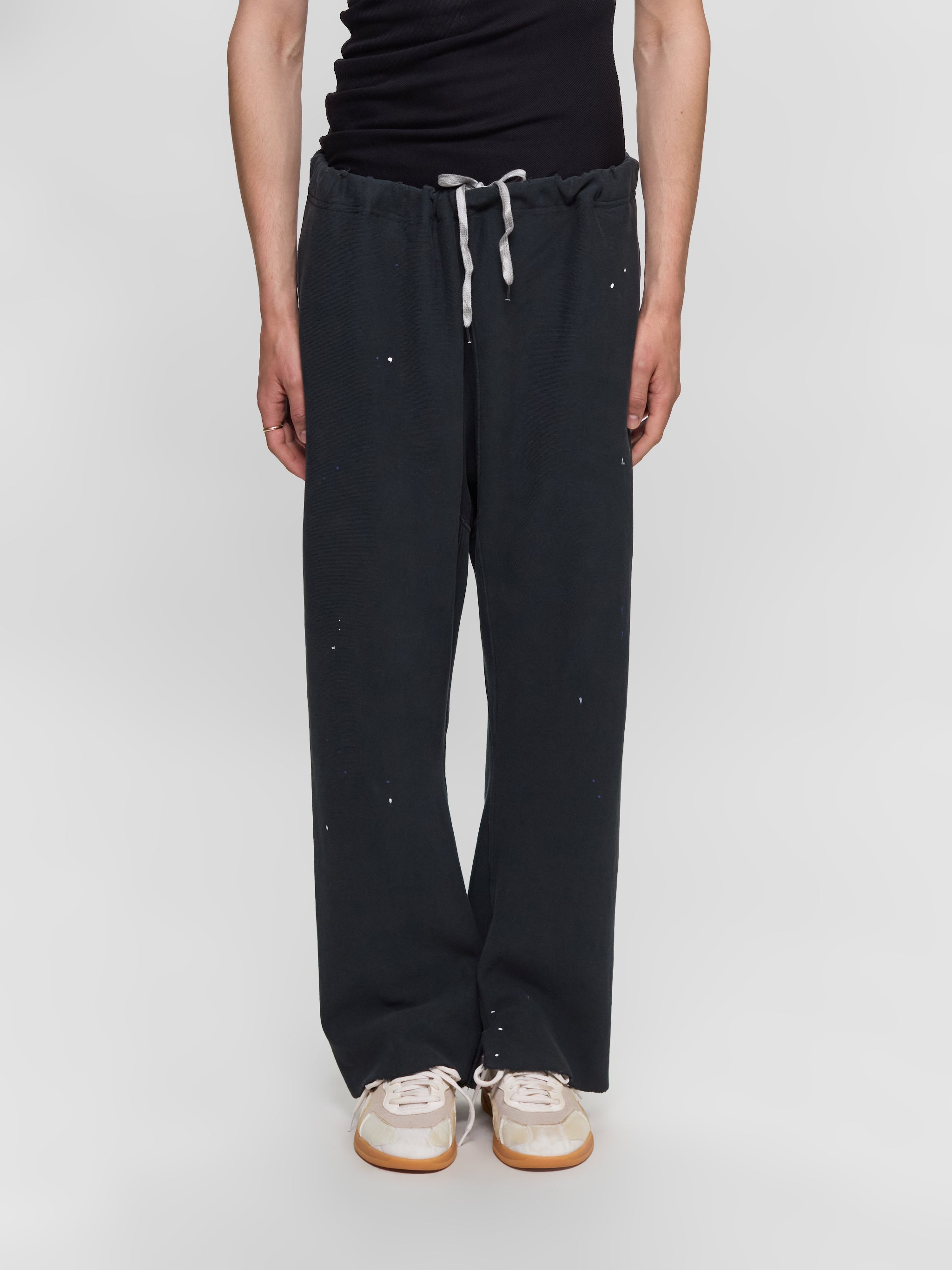 Stained Pants in Washed Black