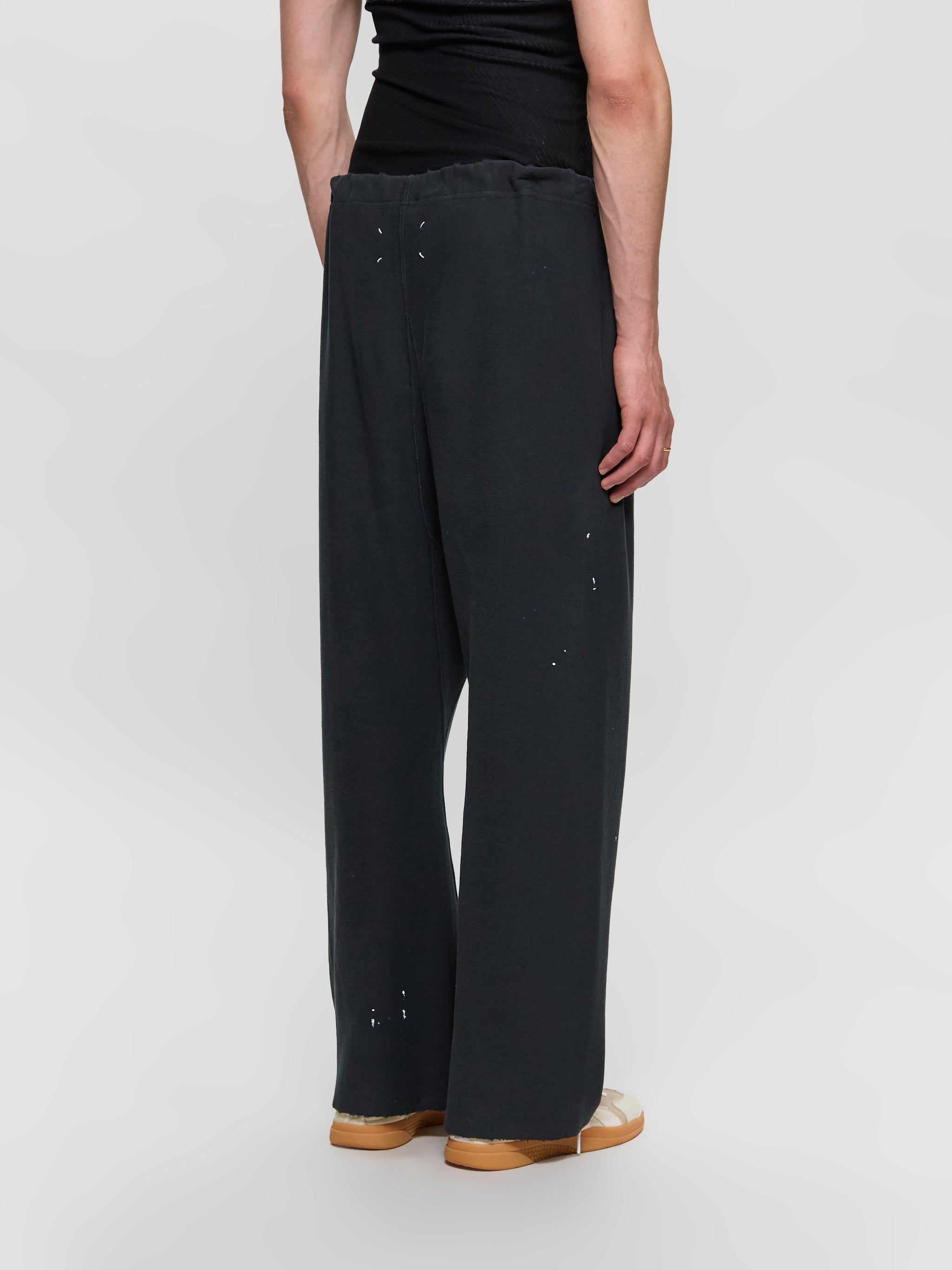 Stained Pants in Washed Black