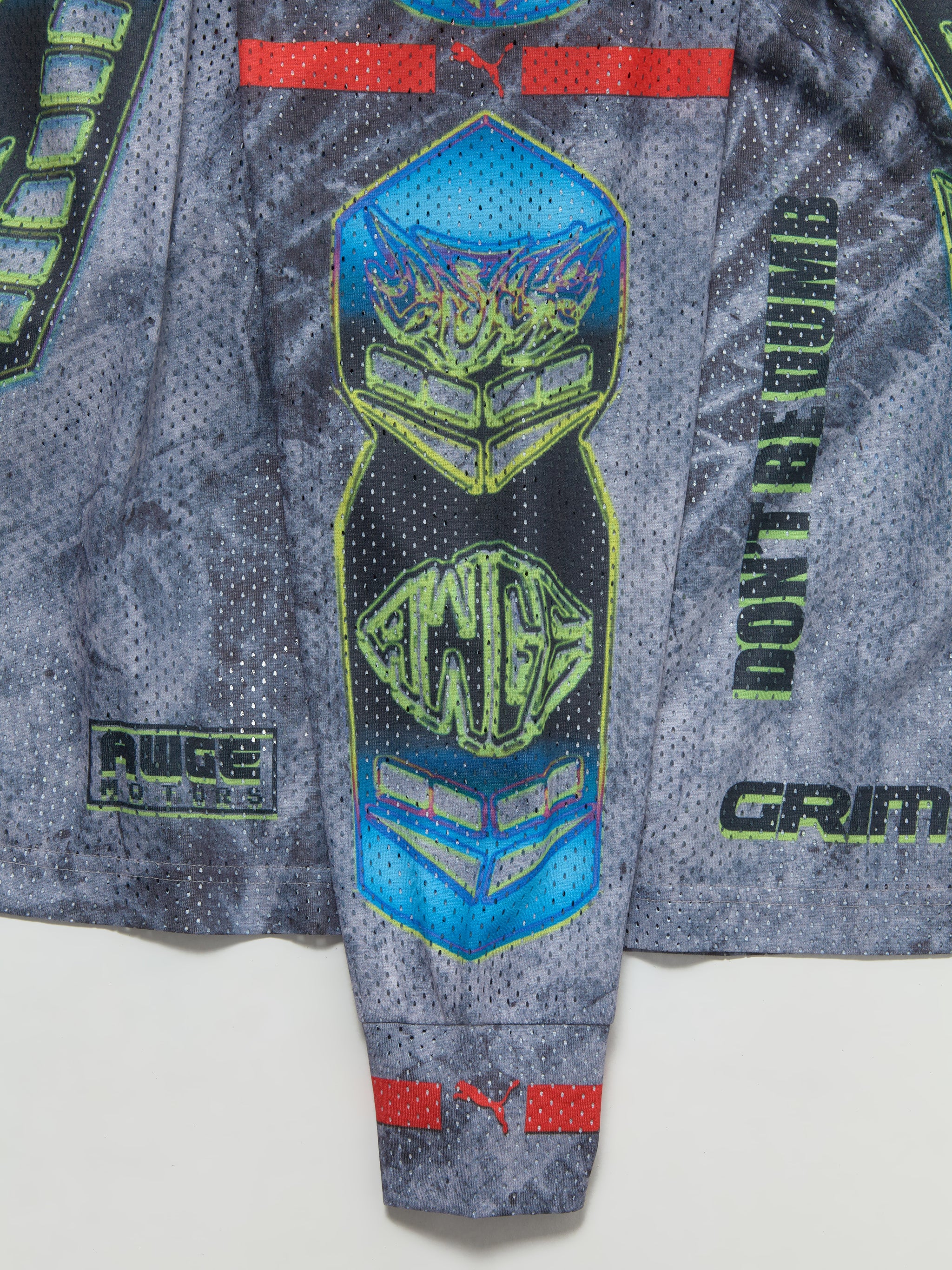 x A$AP ROCKY Moto Armor Long Sleeved T-Shirt in Muticolor