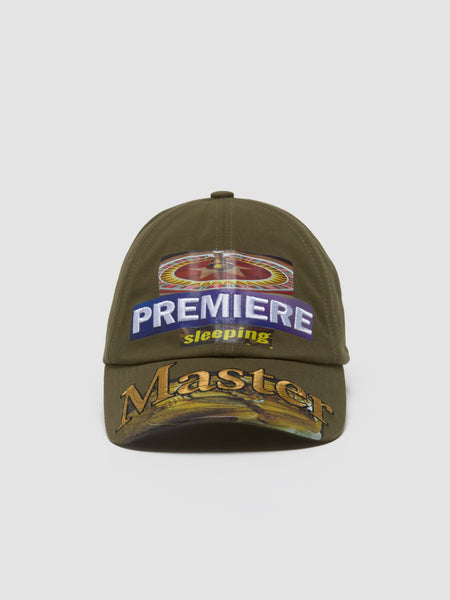 帽子 Kap Company TABLOID KAP-LOOKING FORWARD KAP Company - Tabloid KAP in Brown & Green - KAP-TAB-SLP – Voo Store